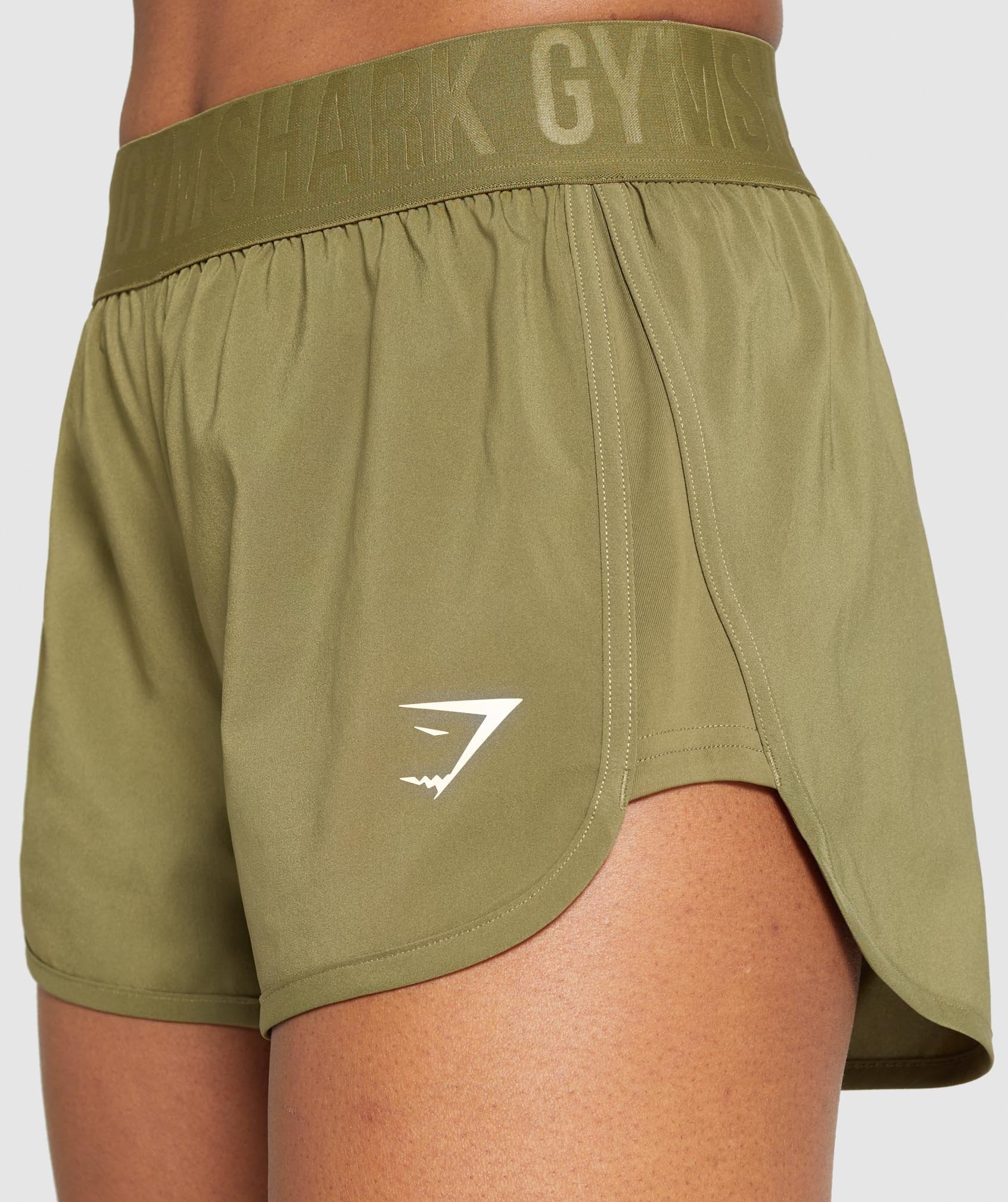 Training Loose Fit Shorts in Dark Green - view 6