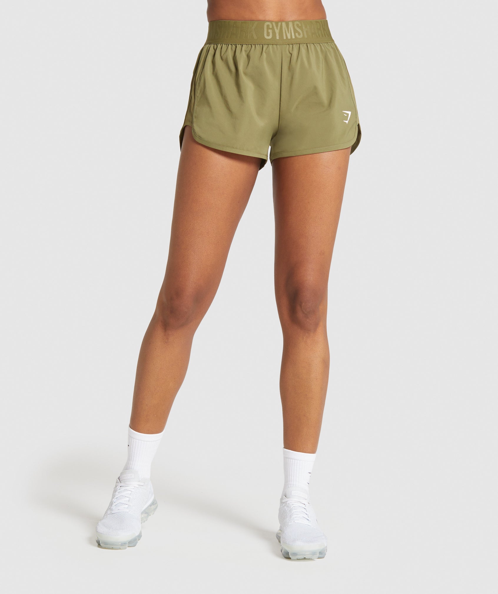 Training Loose Fit Shorts in Dark Green - view 1