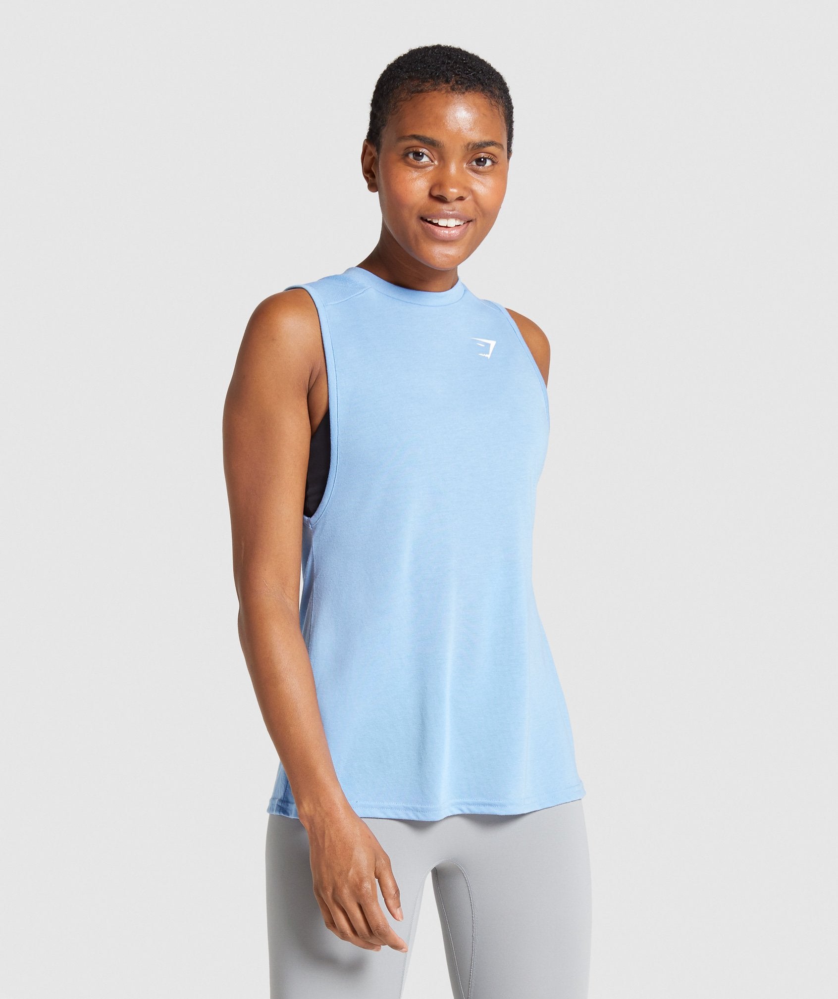 Training Mesh Tank in Light Blue