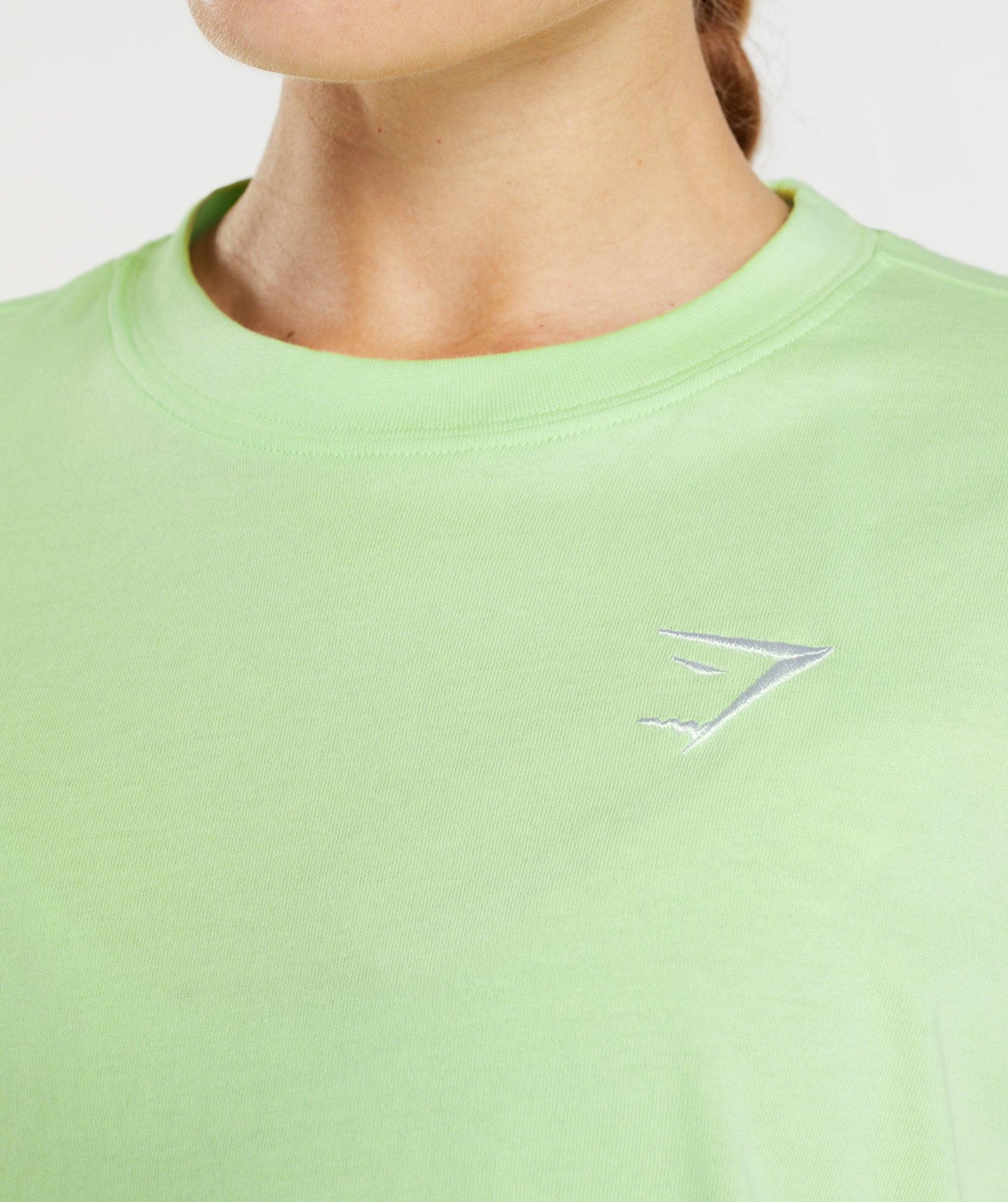 Training Oversized T-shirt in Kiwi Green - view 3