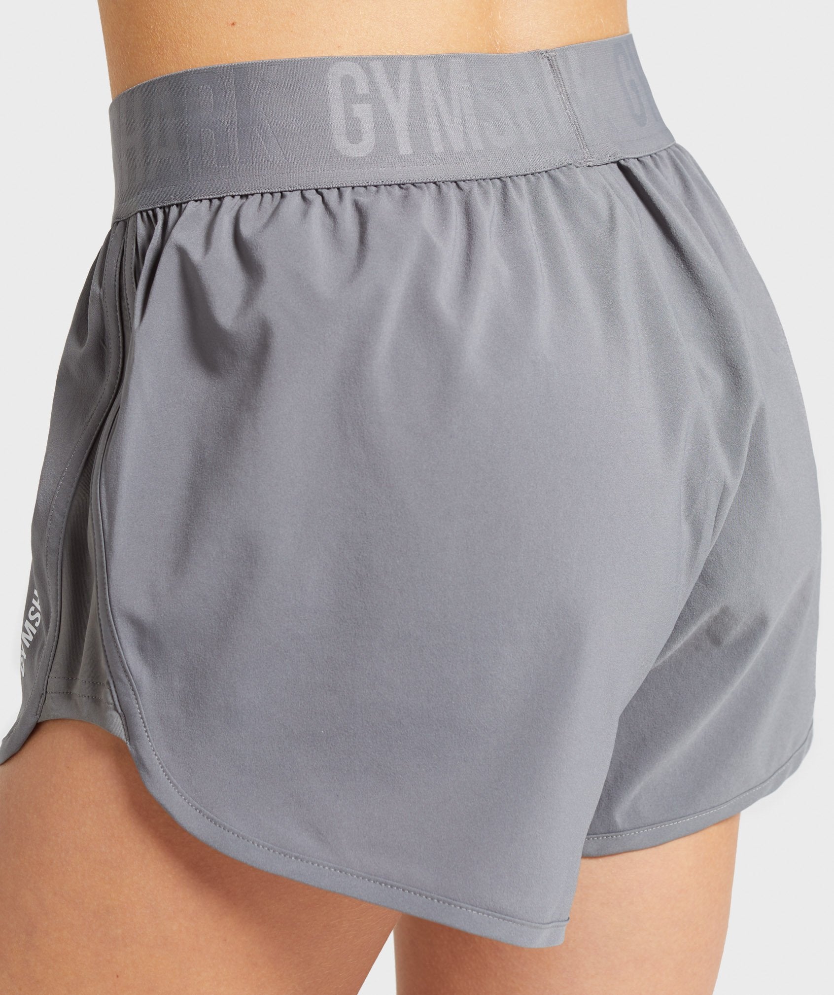 Gymshark Training Loose Fit Shorts - Grey Image D1