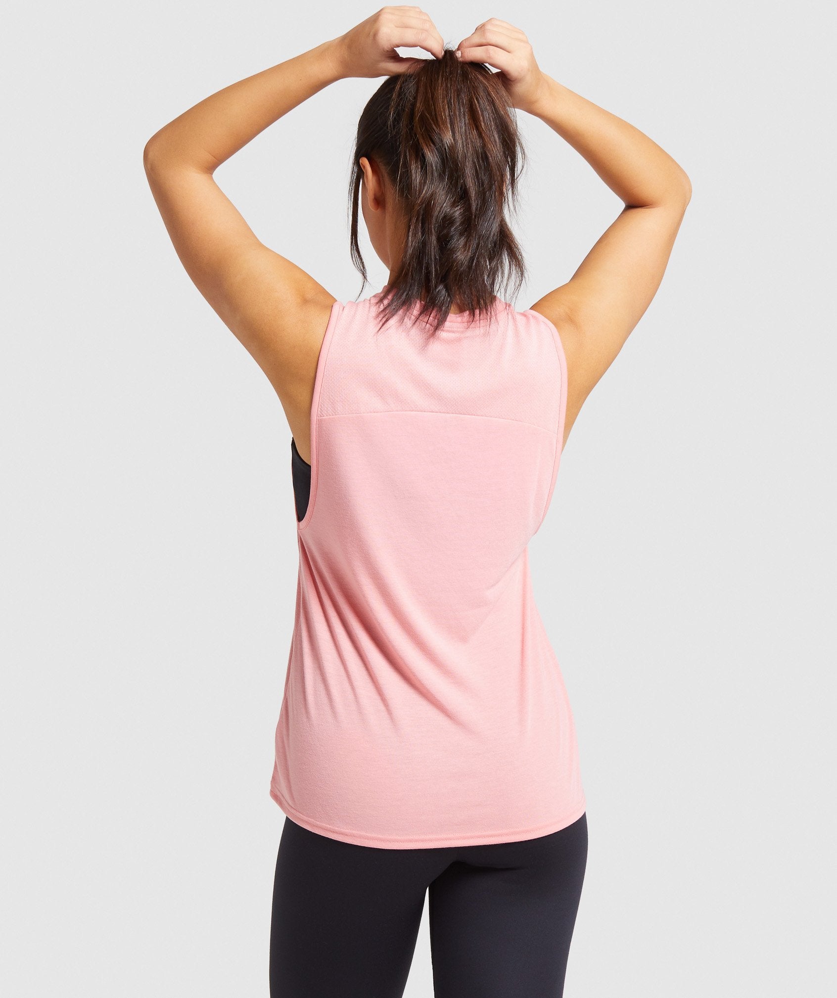 Gymshark Training Oversized Tank - Coral Image B