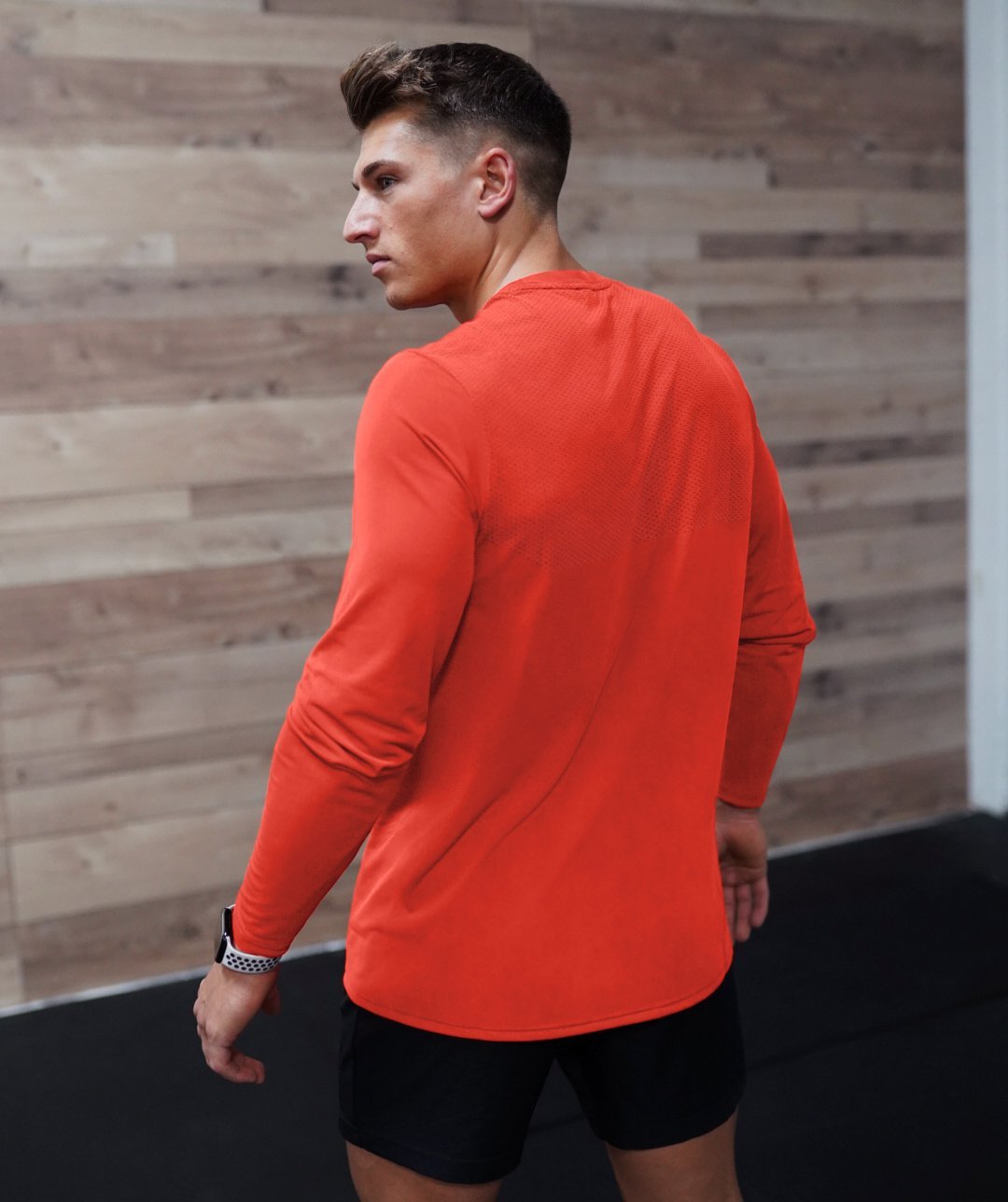 Vital Long Sleeve T-Shirt in Red