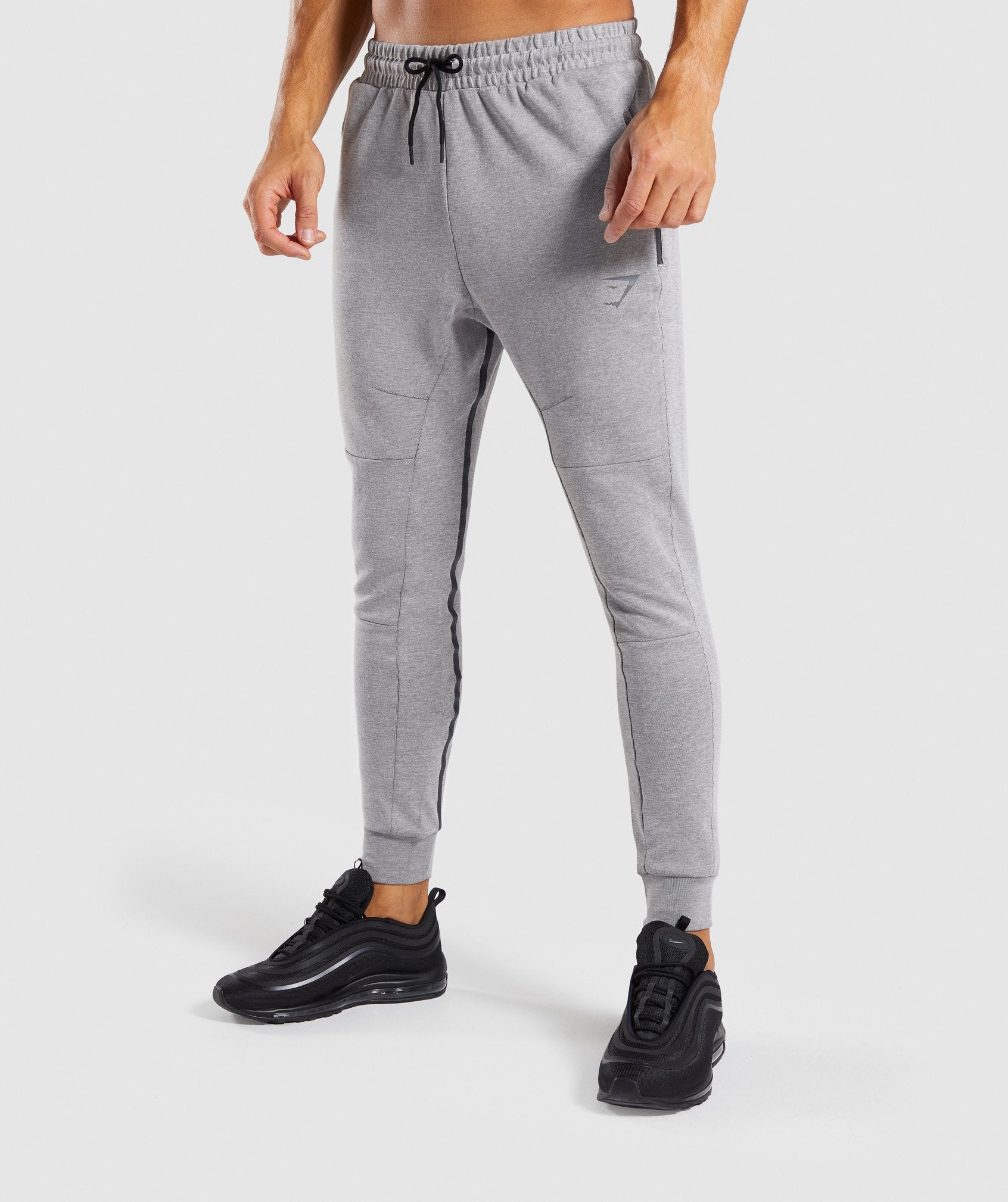 Take Over Bottoms in Light Grey Marl - view 1