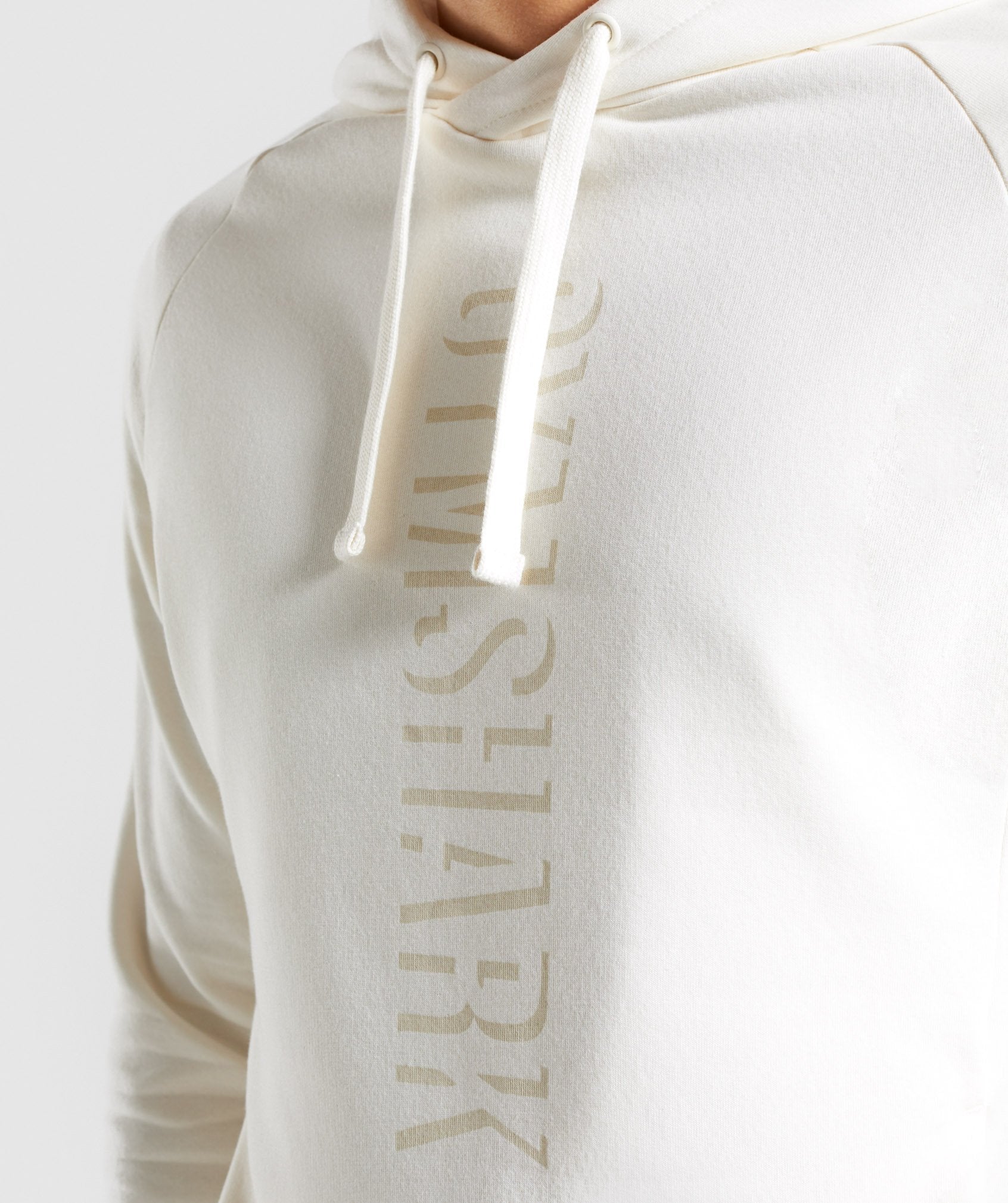 Tonal Hoodie in White - view 5