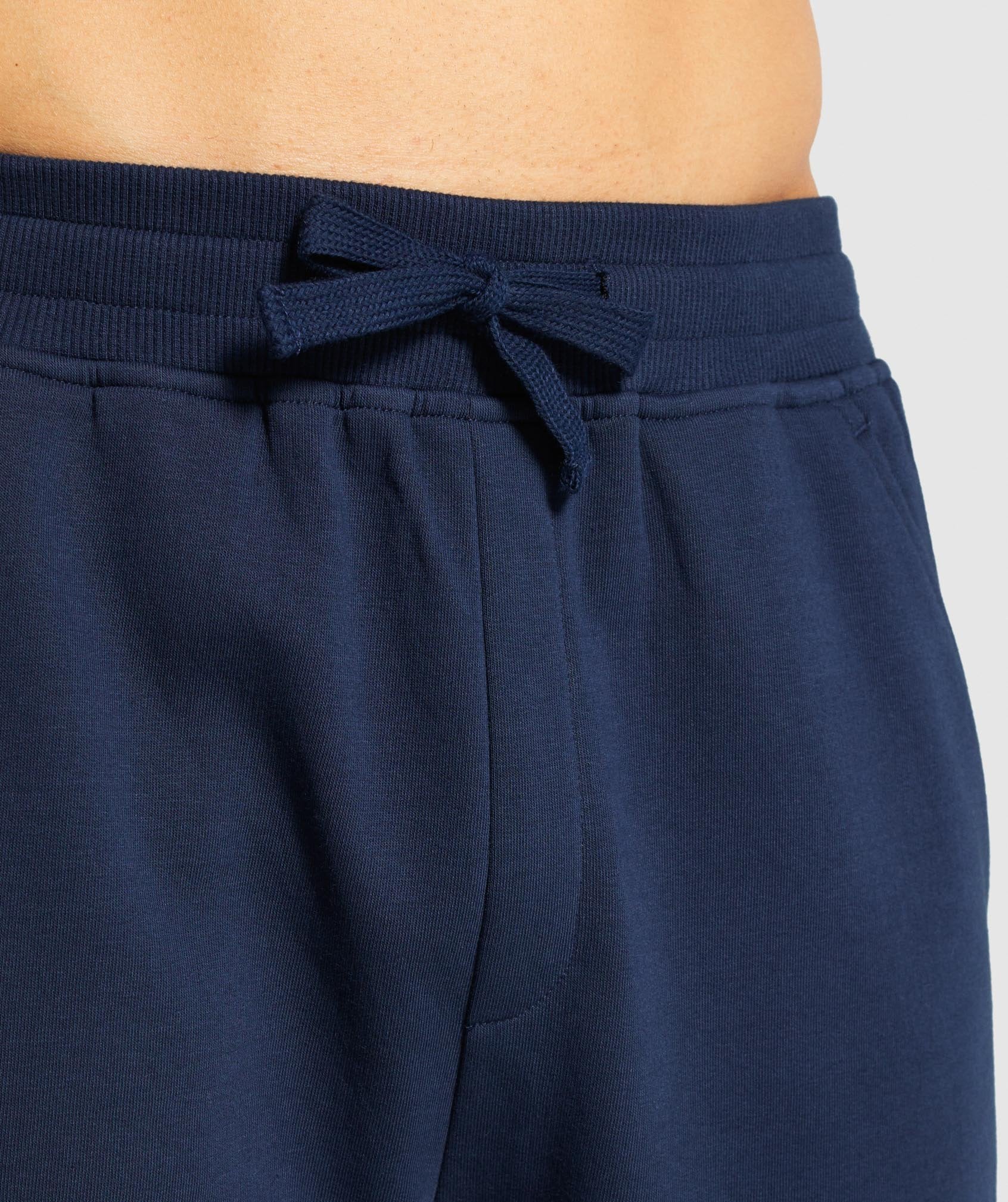 Tonal Shorts in Dark Blue - view 5