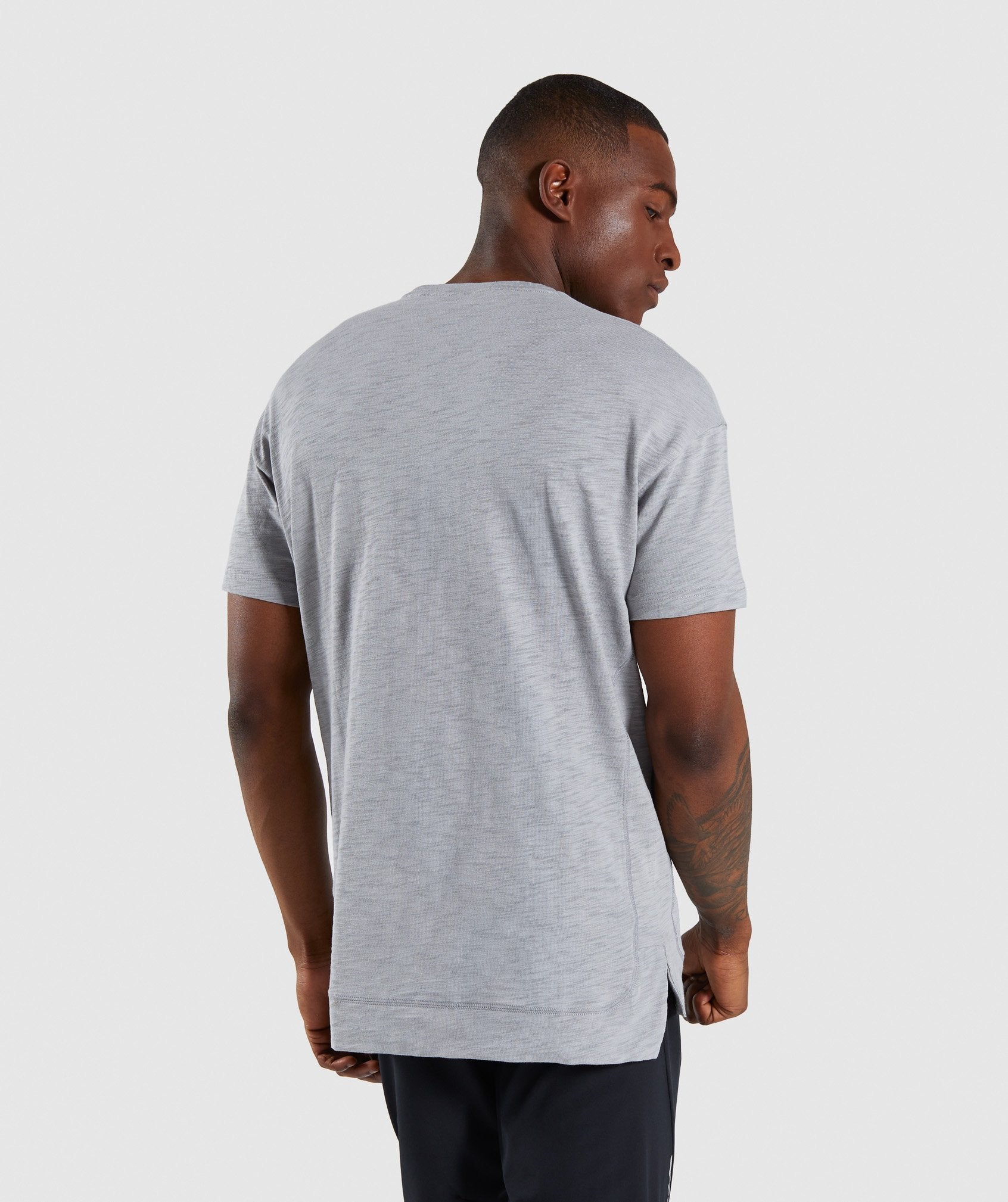 Tonal T-Shirt in Light Grey - view 2