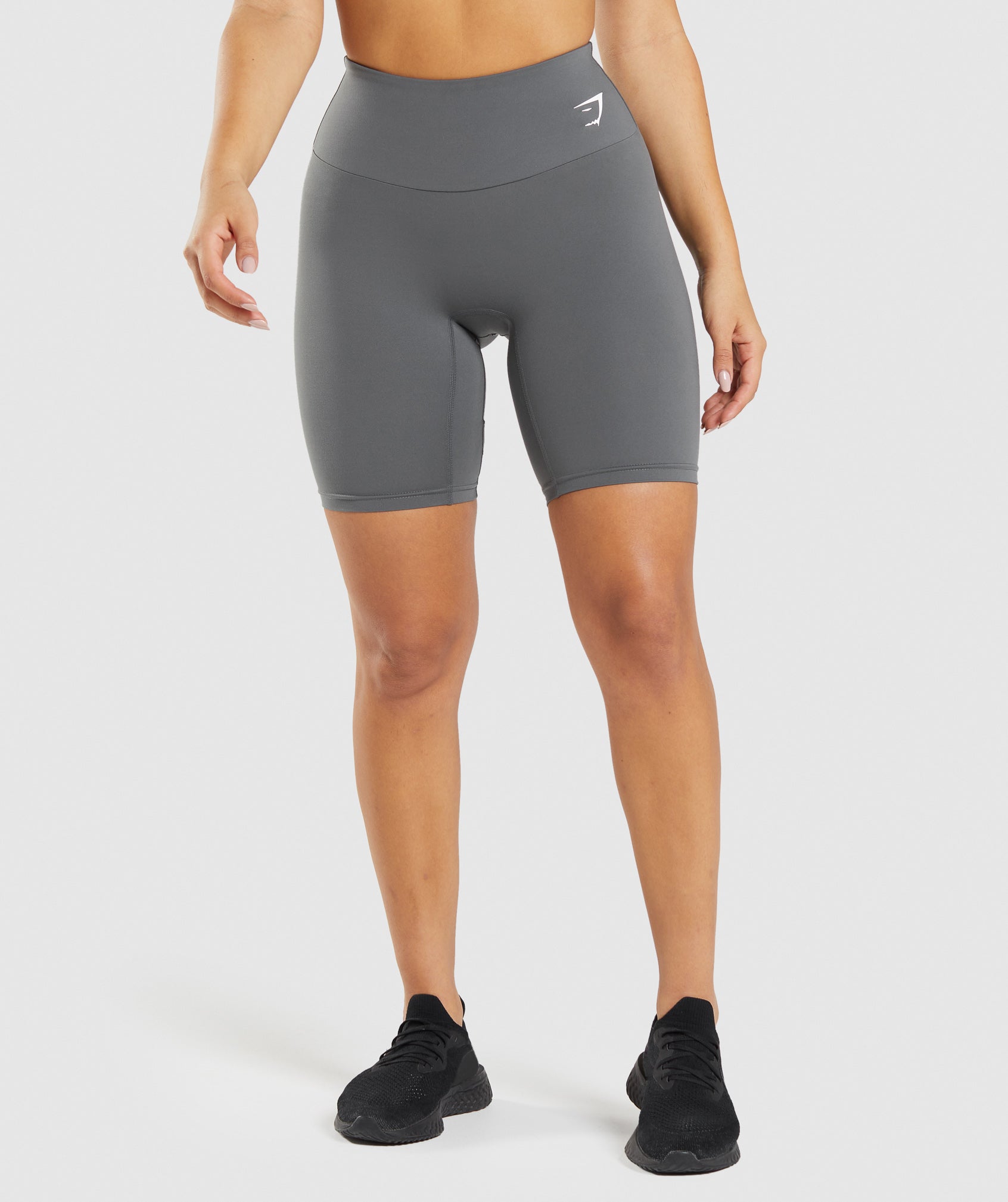 Training Cycling Shorts in Charcoal Grey - view 1