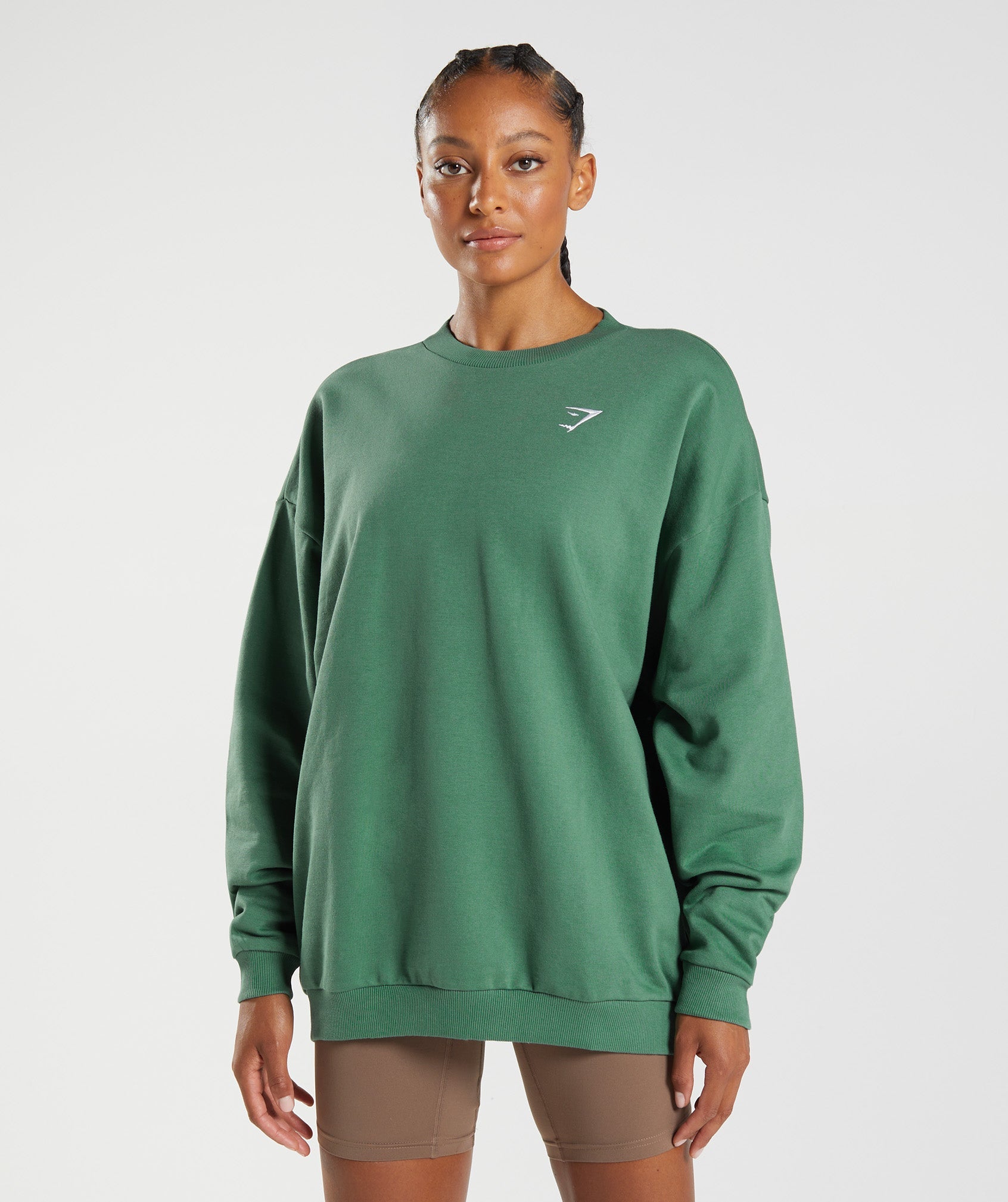 Training Oversized Sweatshirt in Hoya Green - view 1