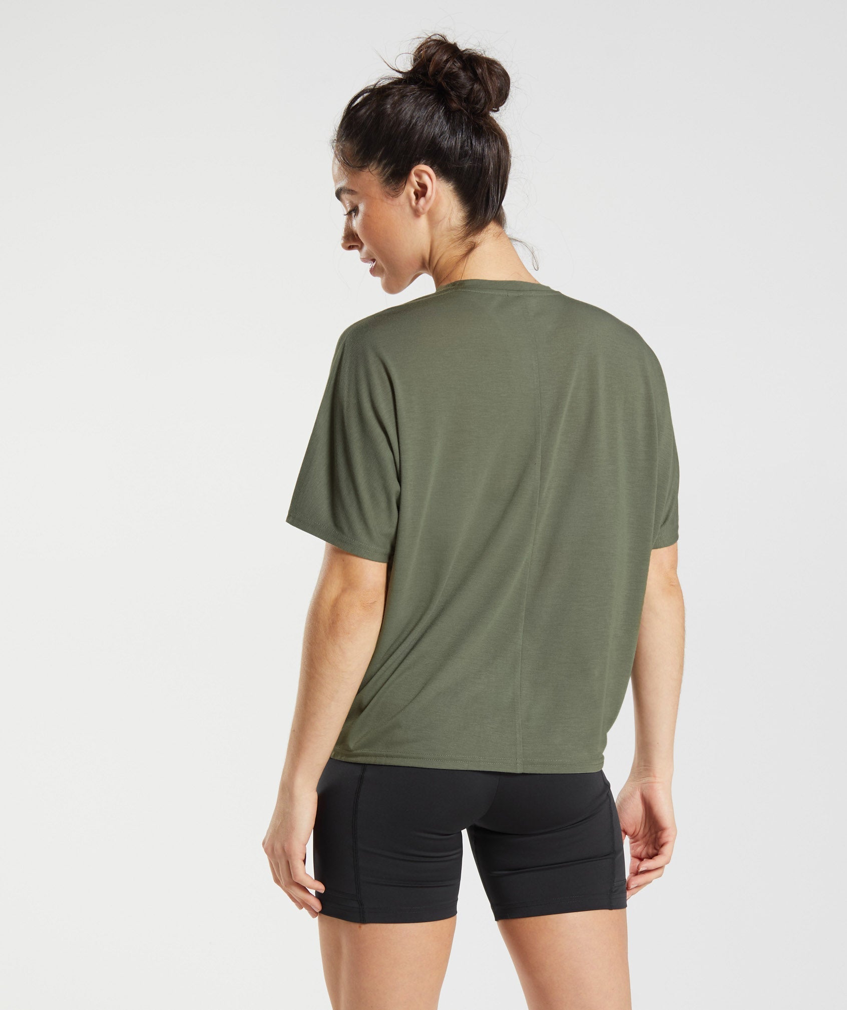 Super Soft T-Shirt in Dusty Olive - view 2