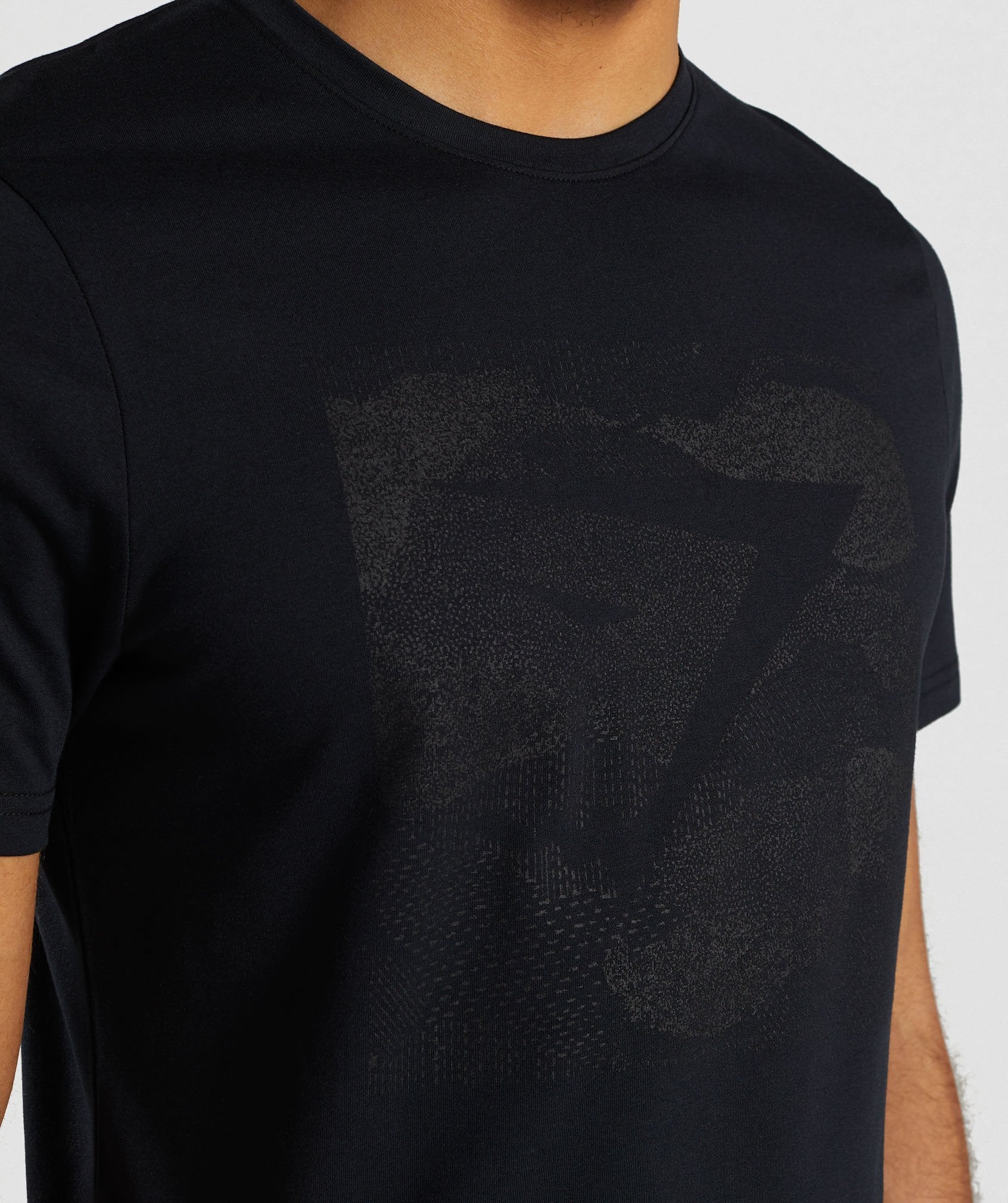 Ultra Jacquard T-Shirt in Black - view 5