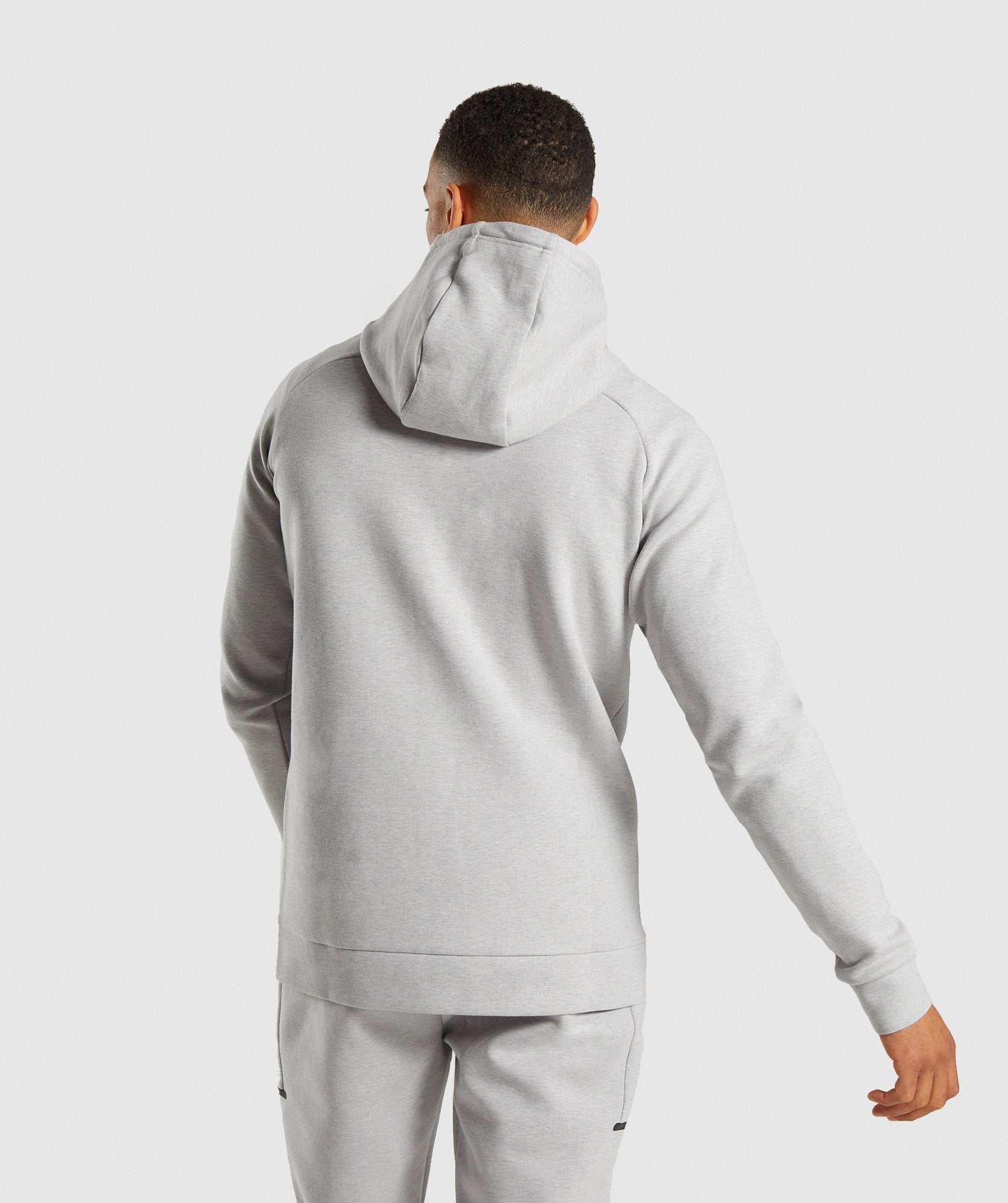 Ultra Pullover in Light Grey Marl - view 2