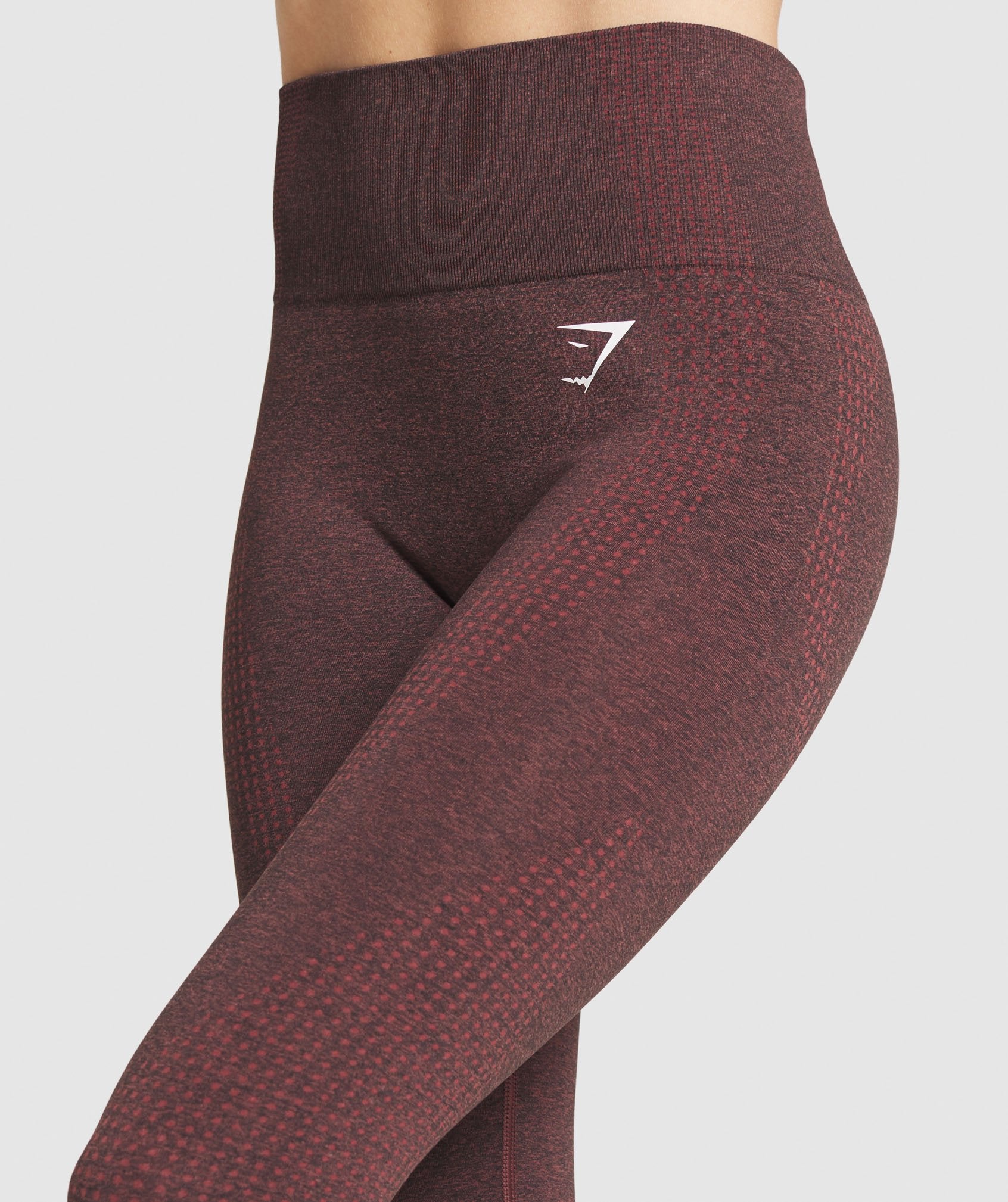 Vital Seamless Leggings in Brown Marl