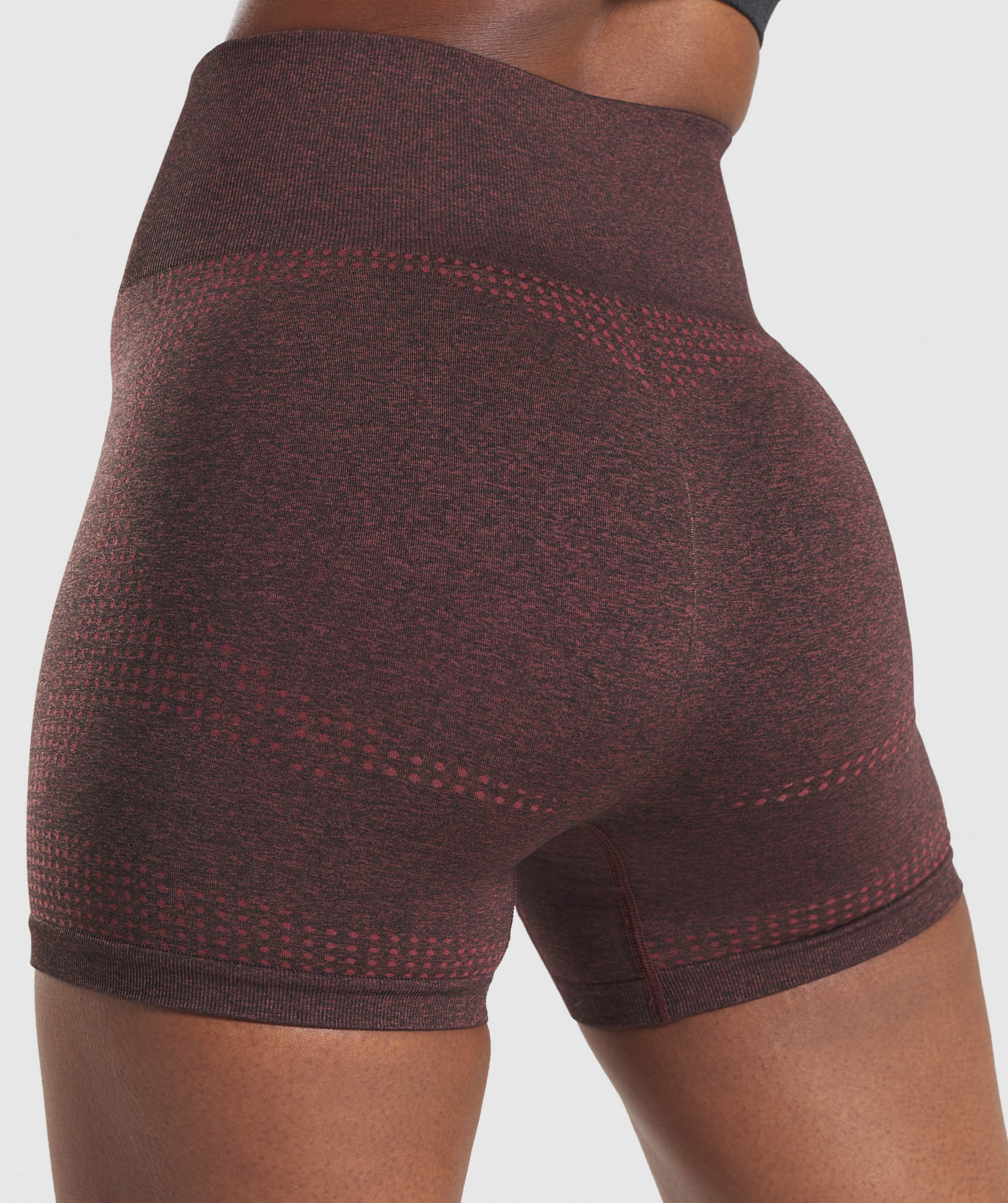 Vital Seamless Shorts in Brown Marl