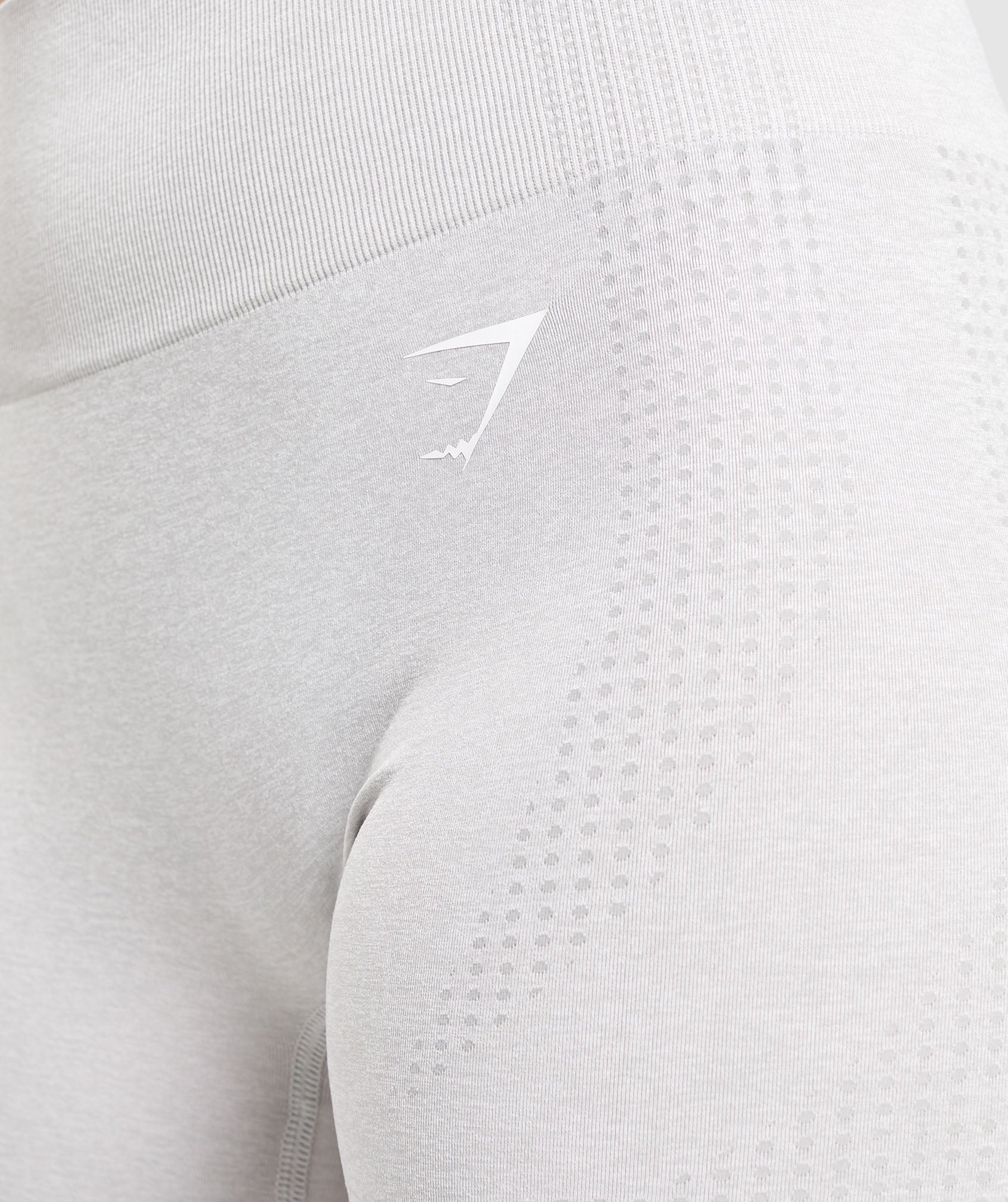 Vital Seamless Shorts in Light Grey Marl