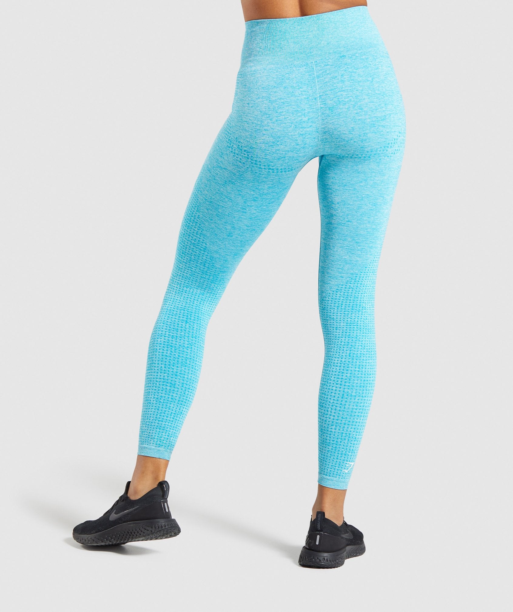 Gymshark Vital Seamless Leggings - Blue Marl Image B