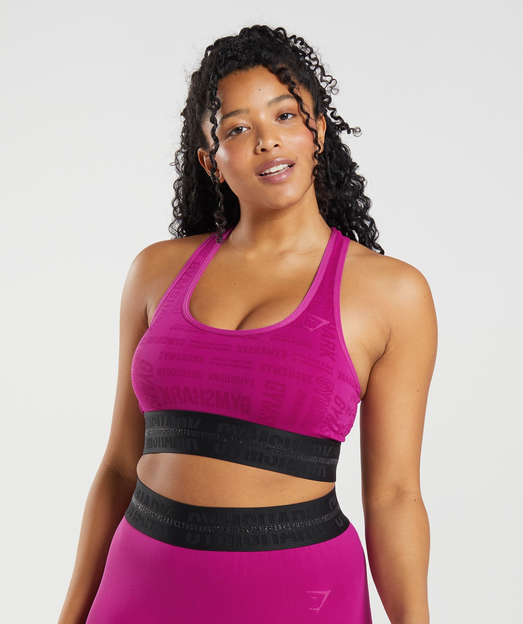Vision Sports Bra in Dragon Pink - view 1
