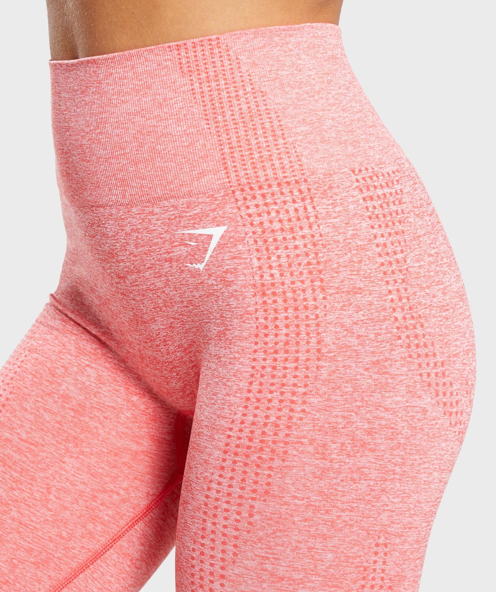 Vital Seamless Leggings in Coral Marl