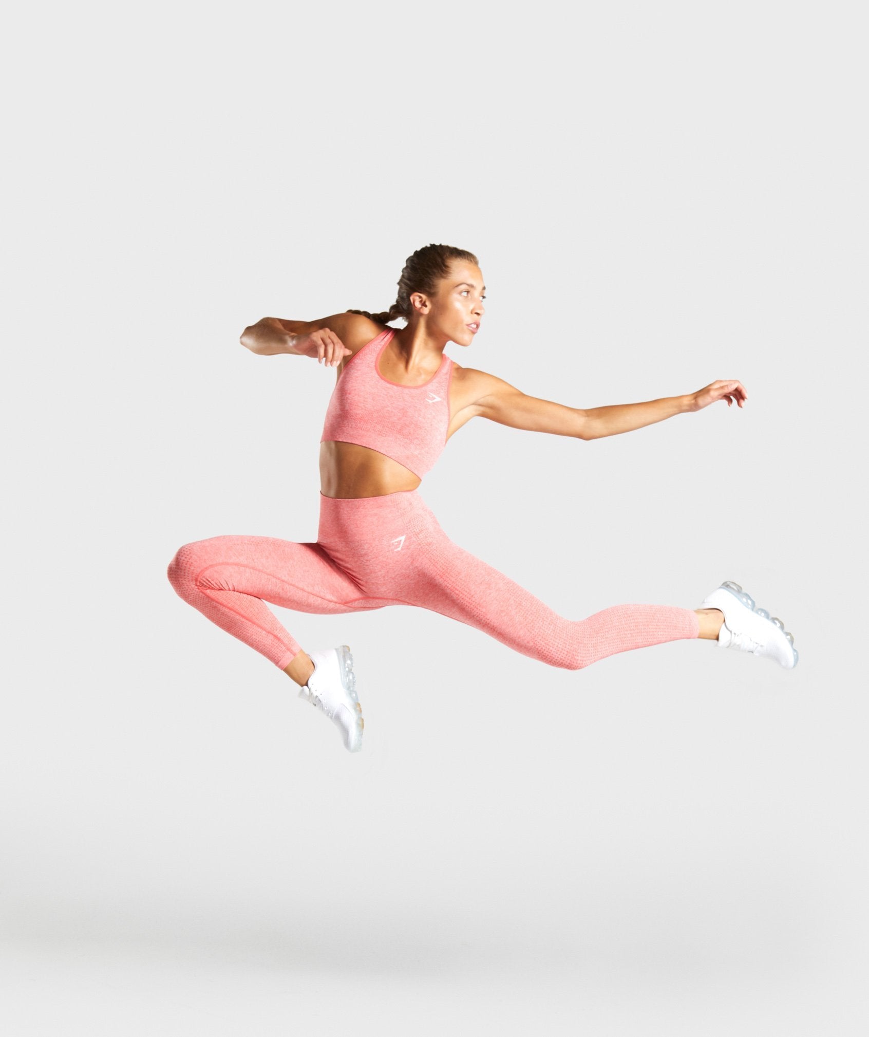 Vital Seamless Leggings in Coral Marl