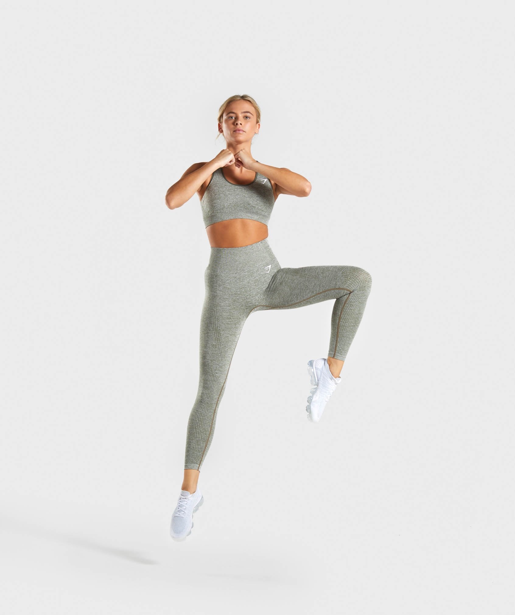 Vital Seamless Leggings in Khaki Marl