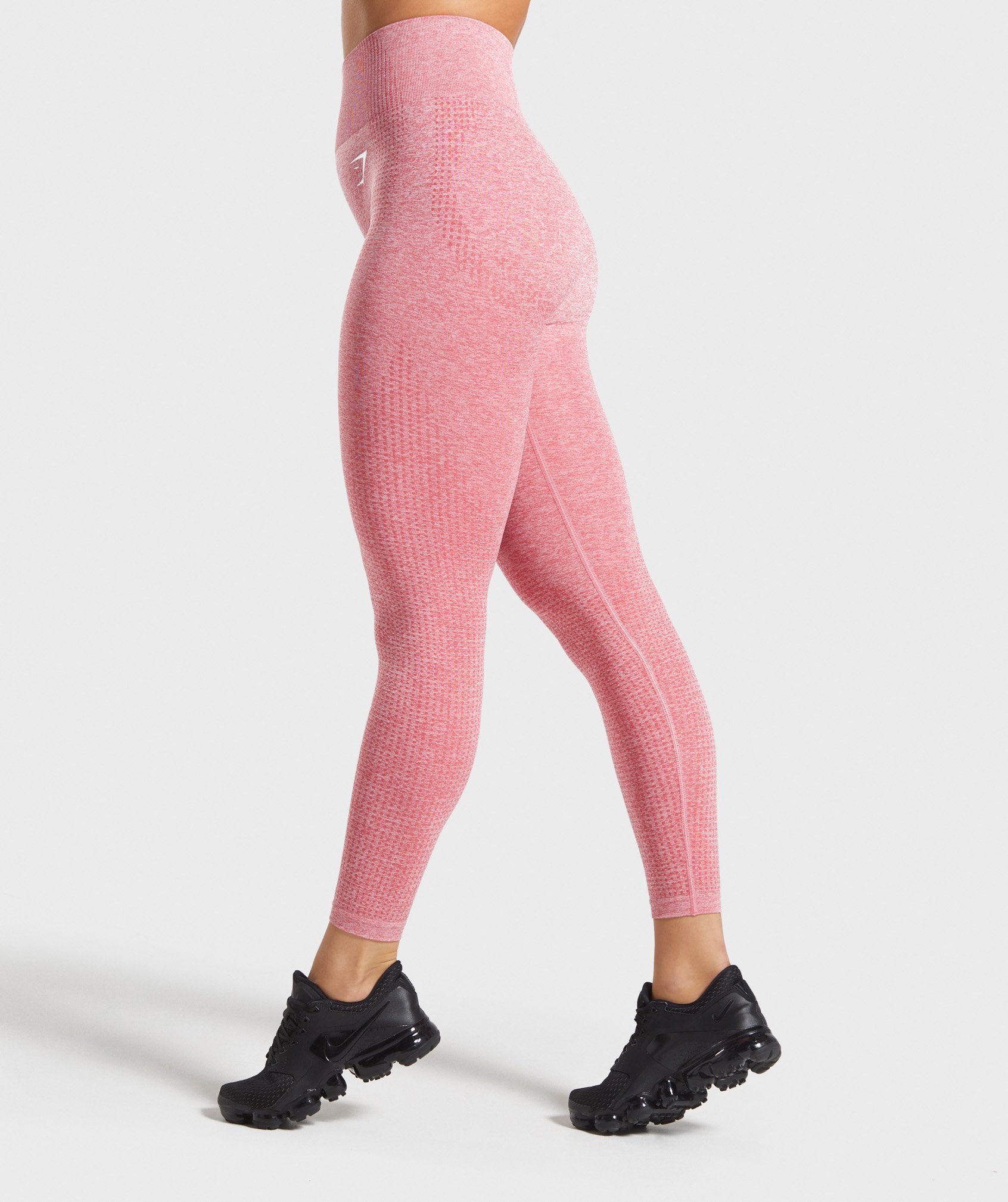 Vital Seamless Leggings in Pink Marl - view 3