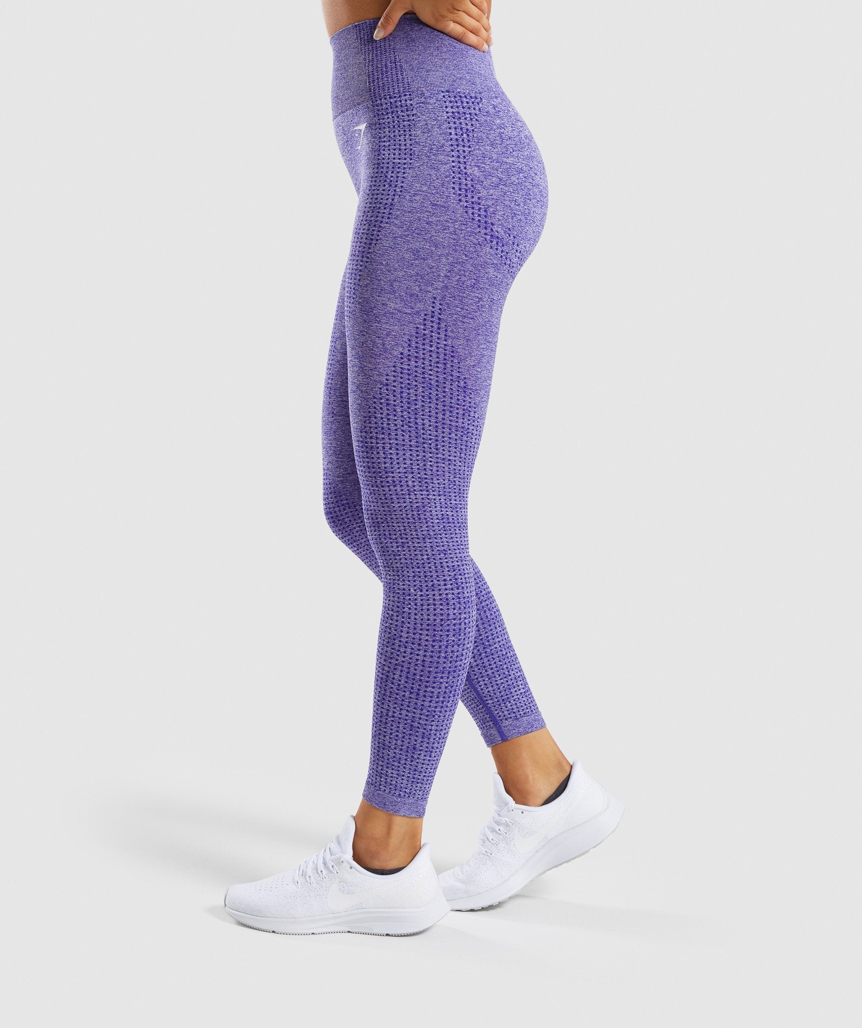 Vital Seamless Leggings in Indigo Marl - view 3