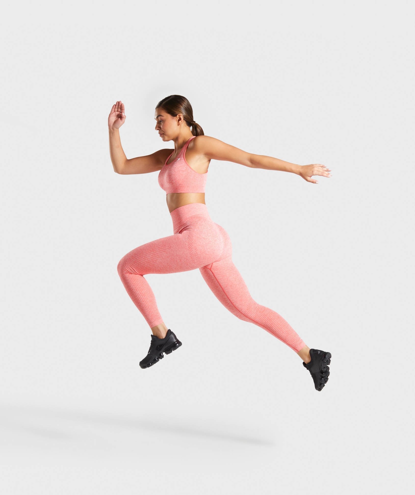 Vital Seamless Sports Bra in Coral Marl