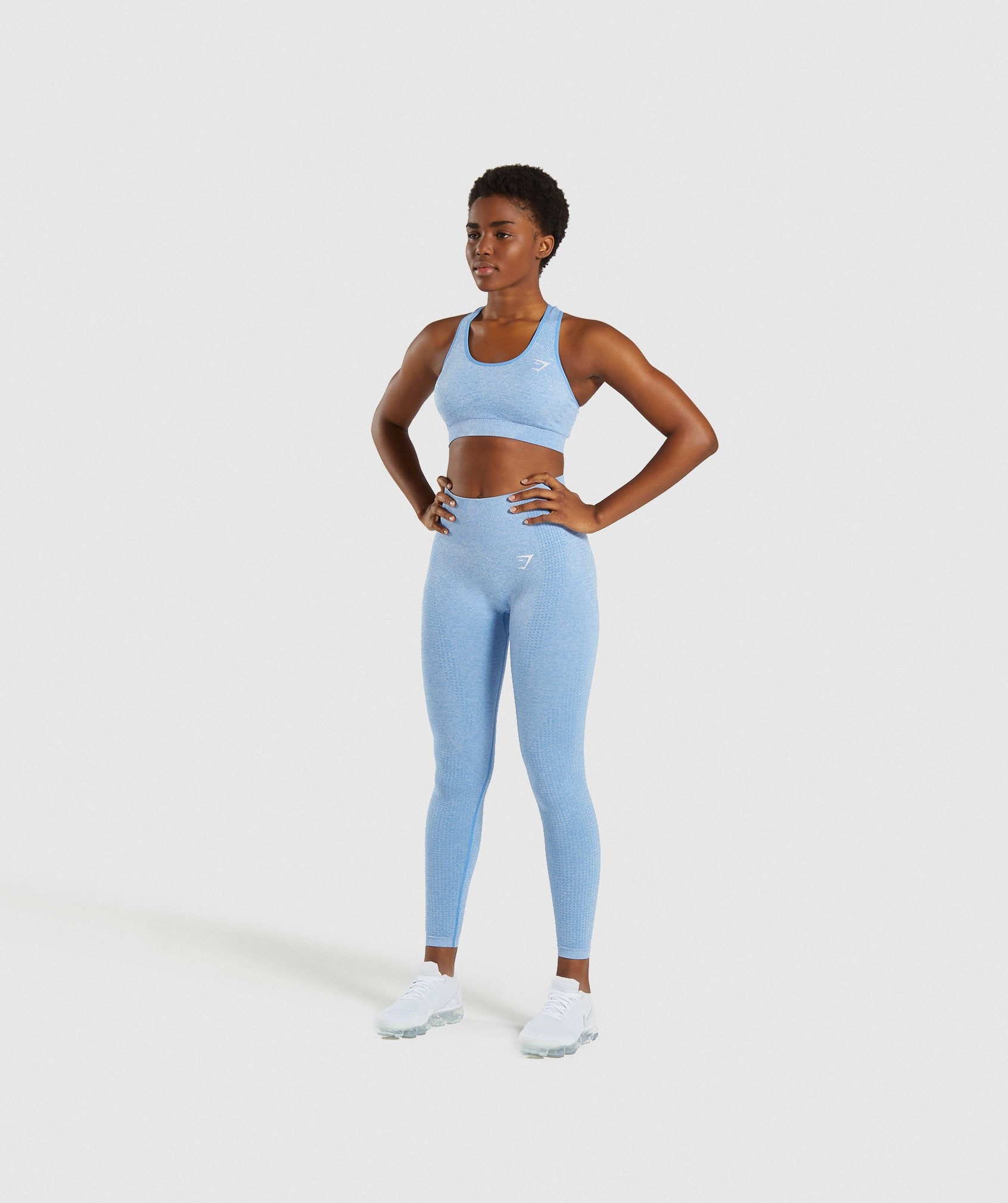 Vital Seamless Sports Bra in Blue - view 4