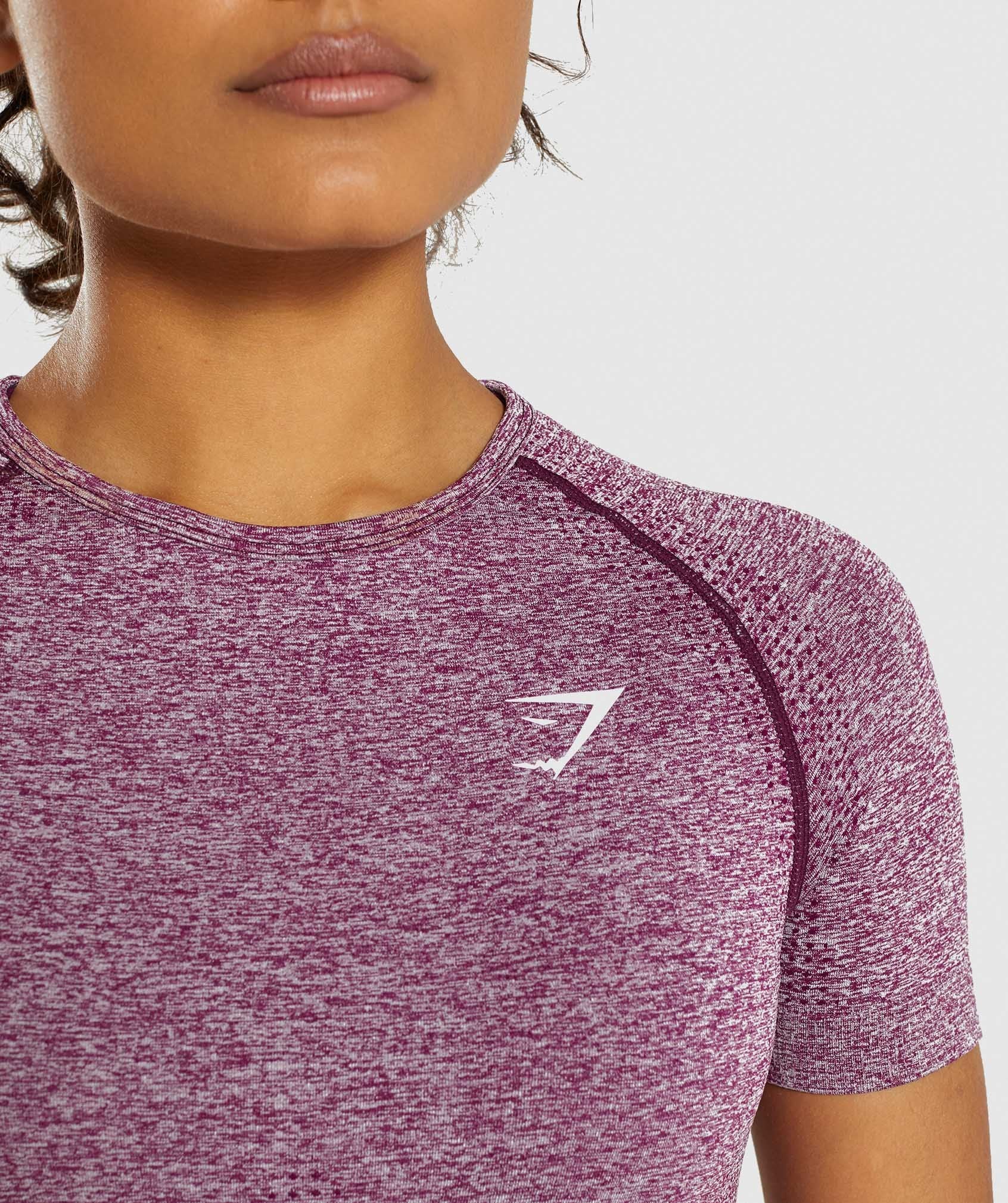 Vital Seamless T-Shirt in Purple - view 5