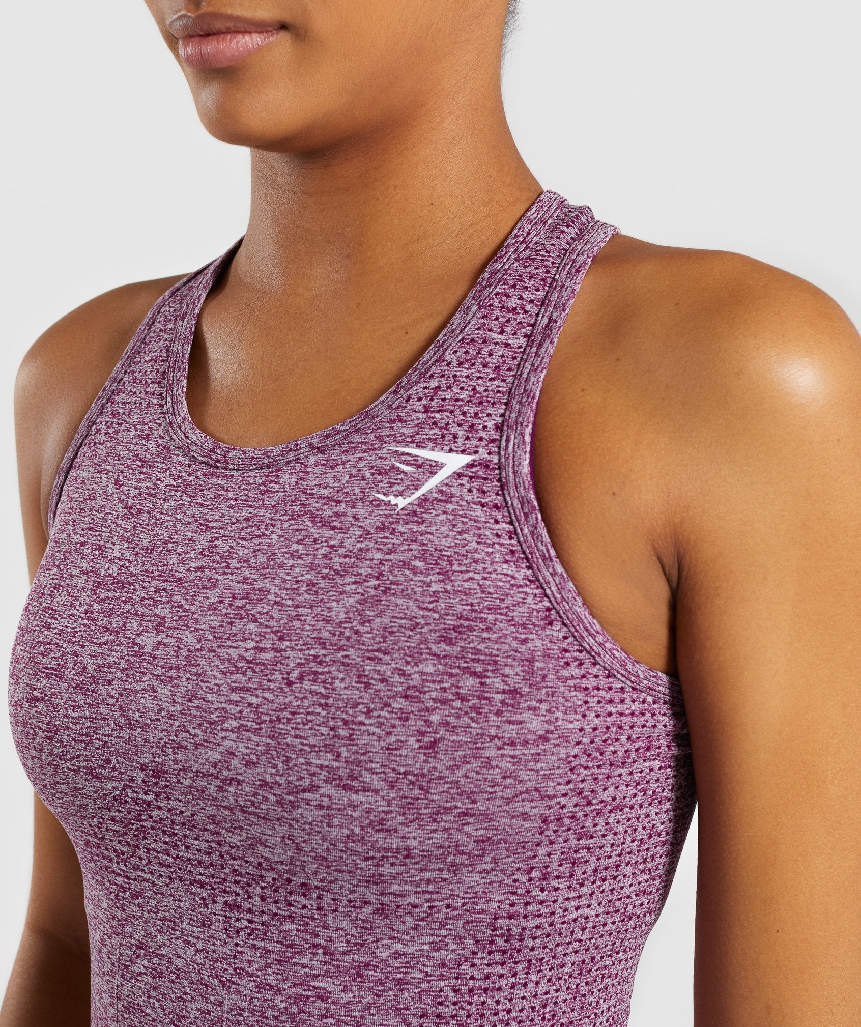 Vital Seamless Vest in Purple - view 5