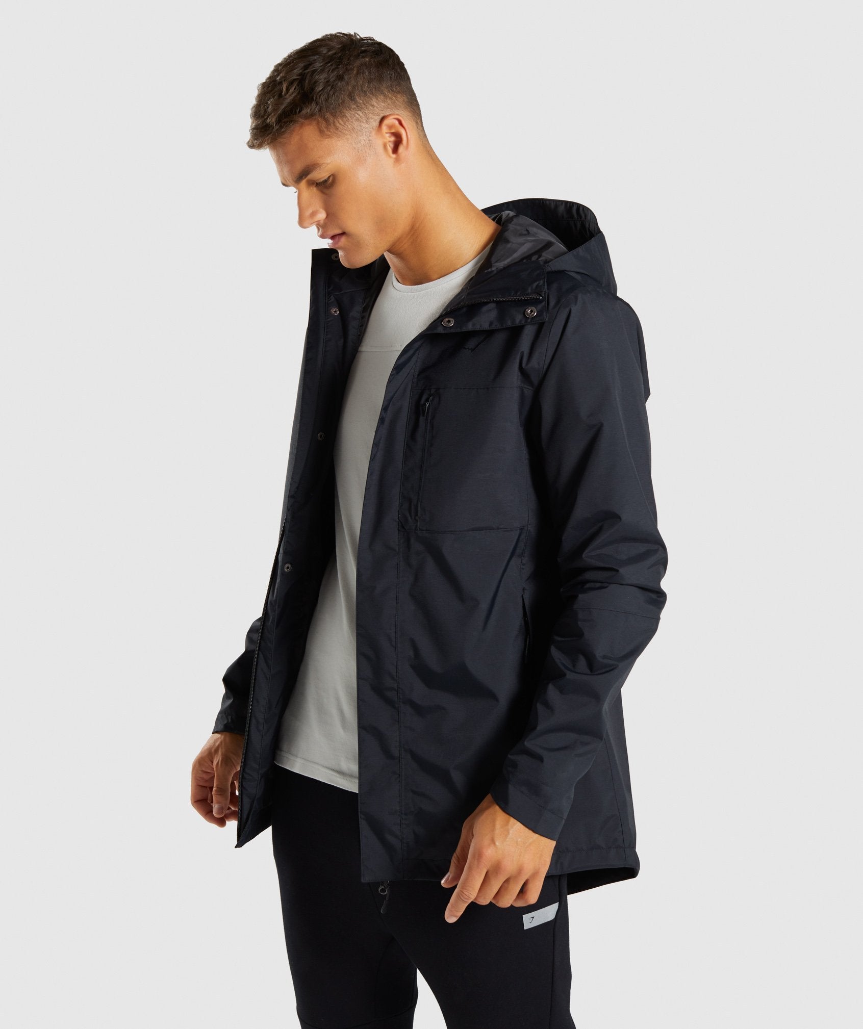 Vortex Waterproof Jacket in Black - view 1