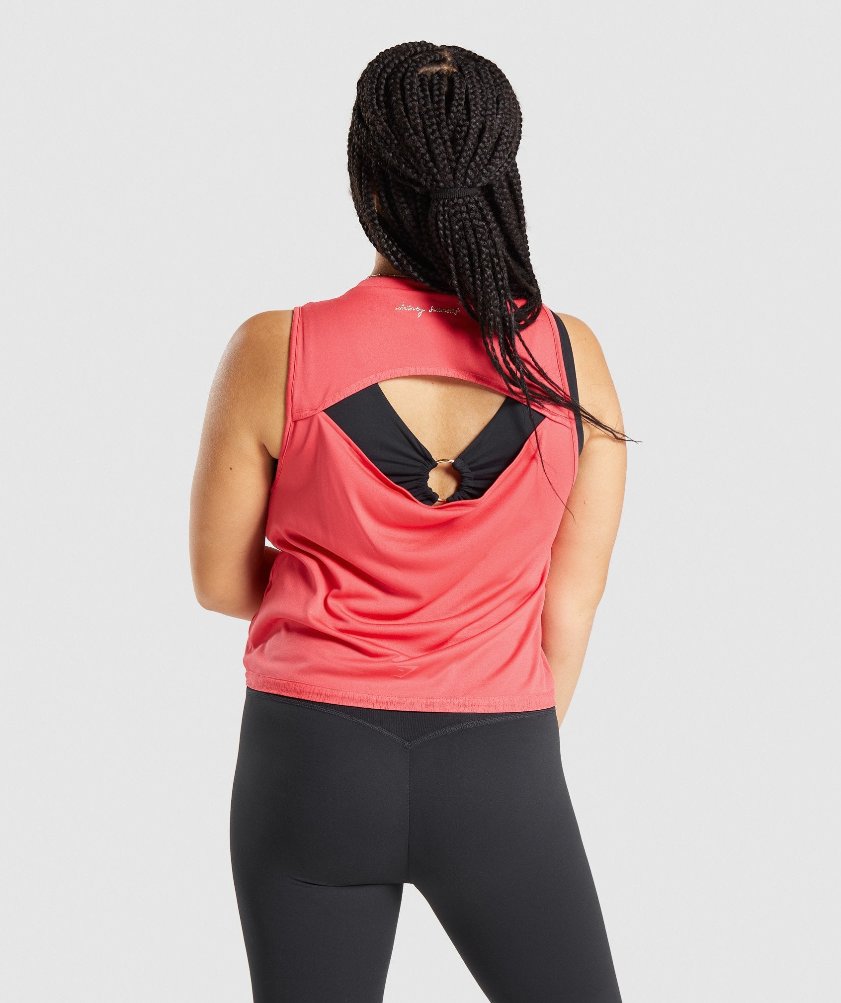 Whitney Swing Tank in Cyber Red - view 3