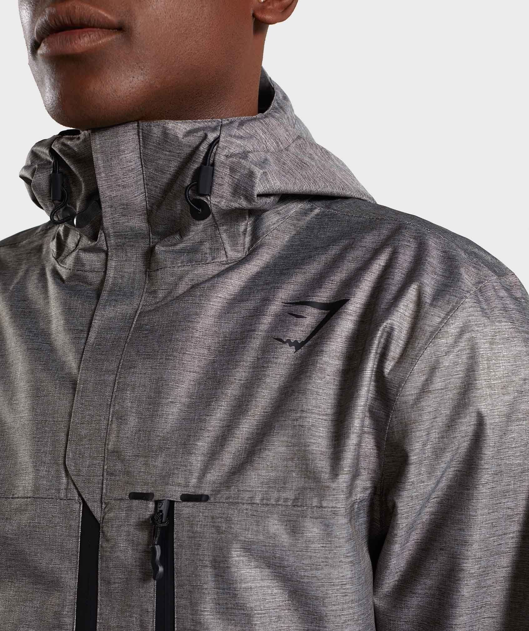 Storm Waterproof Parka in Light Grey - view 4