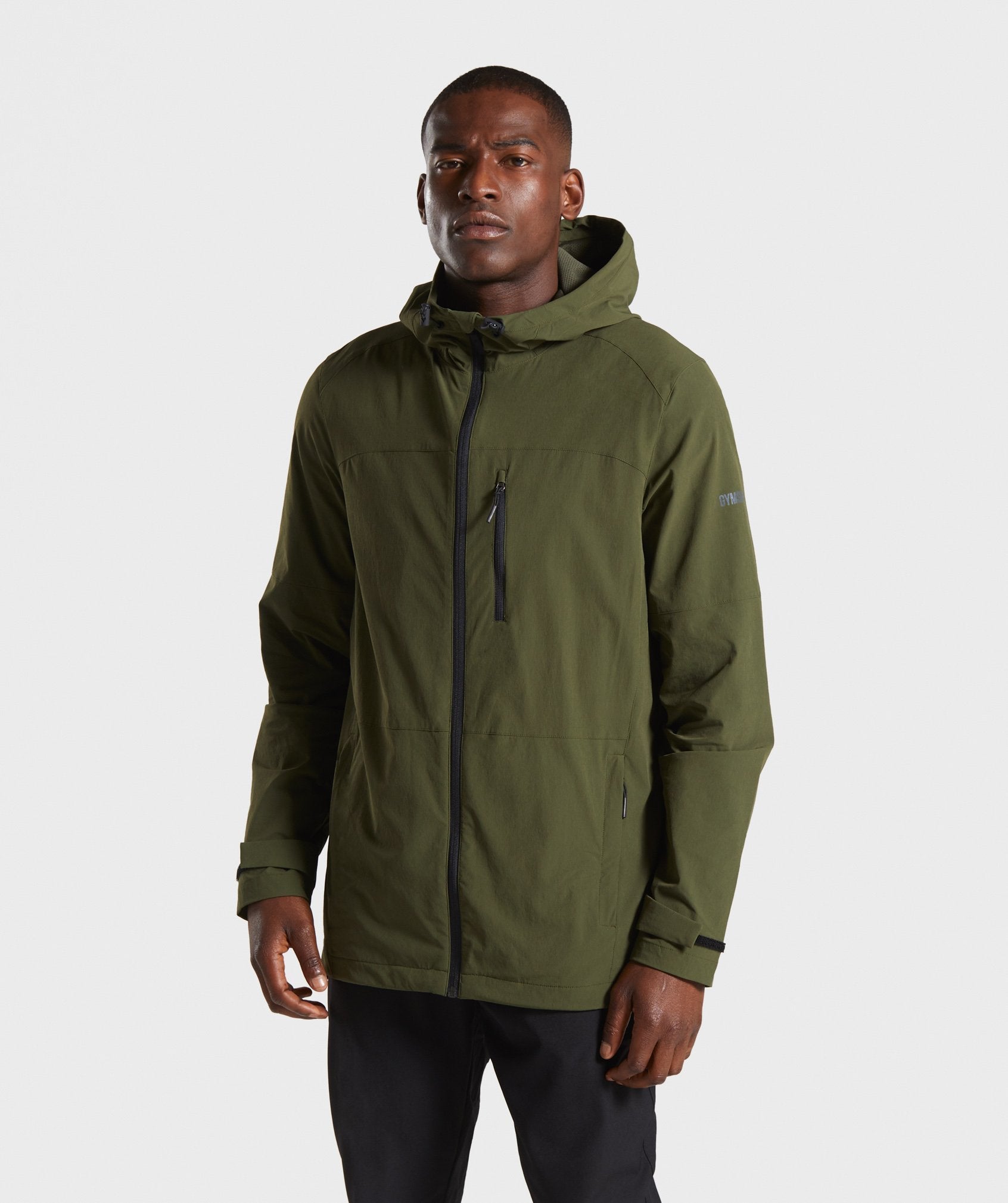 Windcheater in Dark Green - view 1