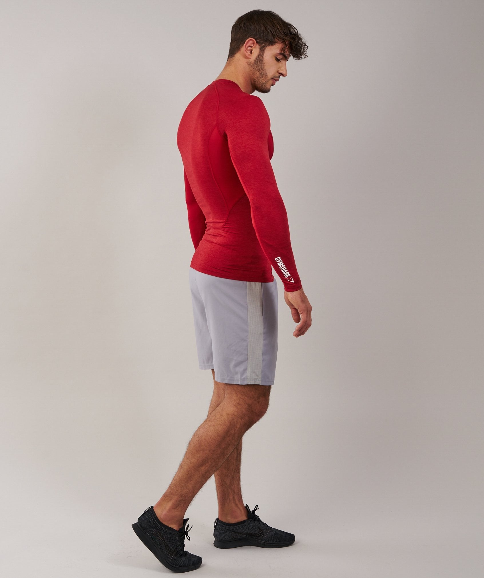 Element Baselayer Long Sleeve Top in Deep Red - view 3