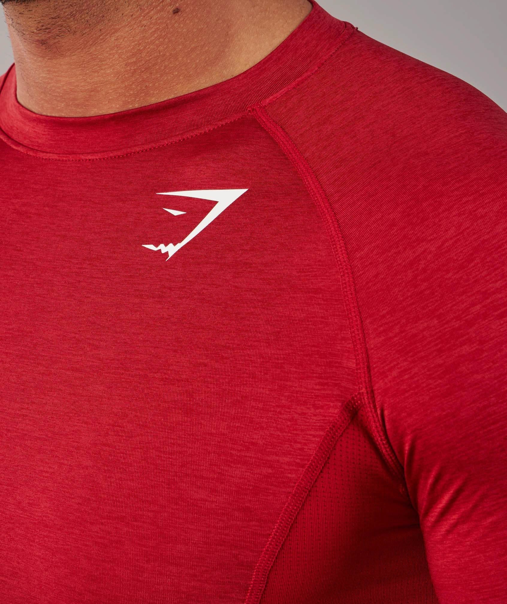 Element Baselayer Long Sleeve Top in Deep Red - view 4