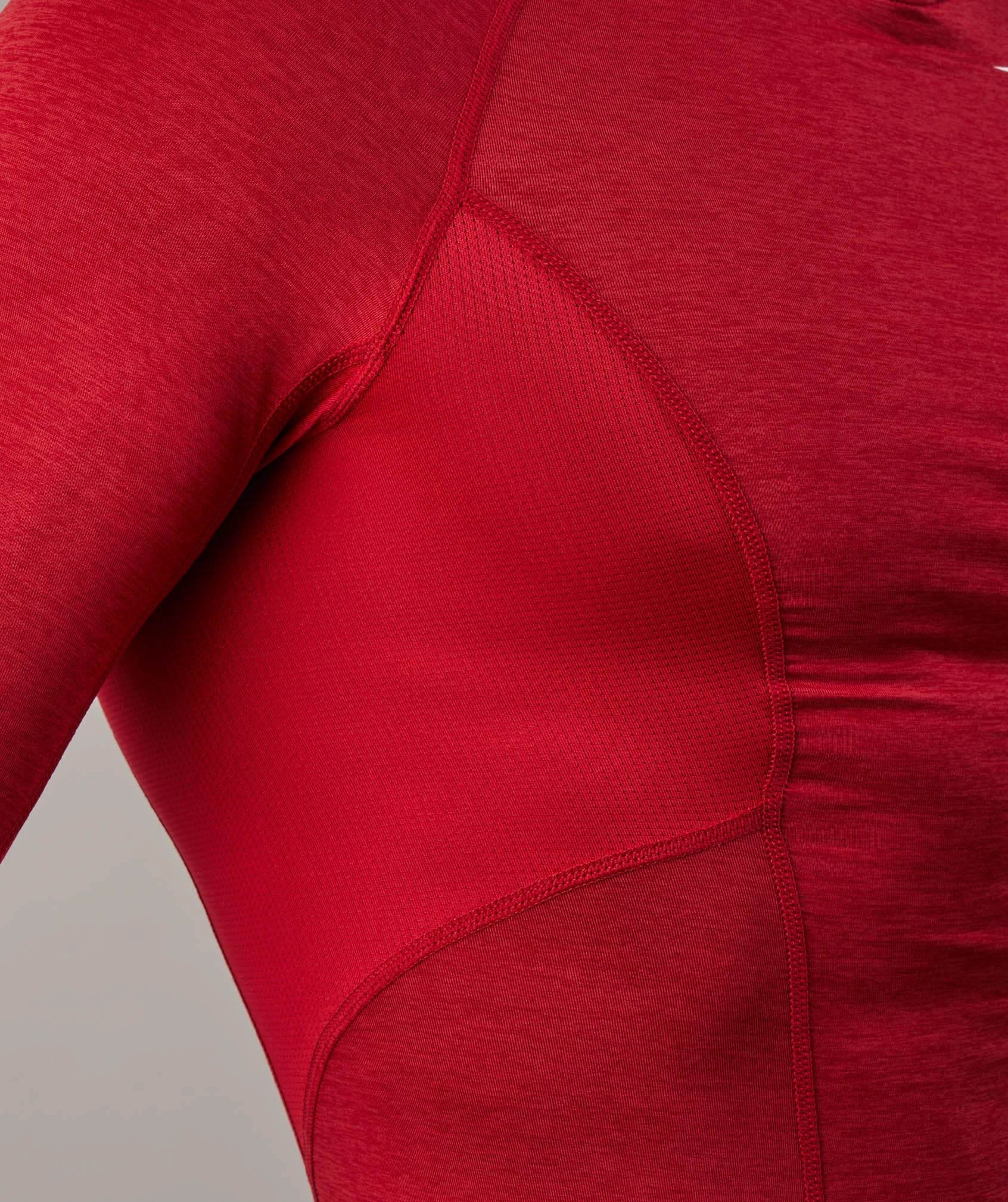 Element Baselayer Long Sleeve Top in Deep Red - view 5