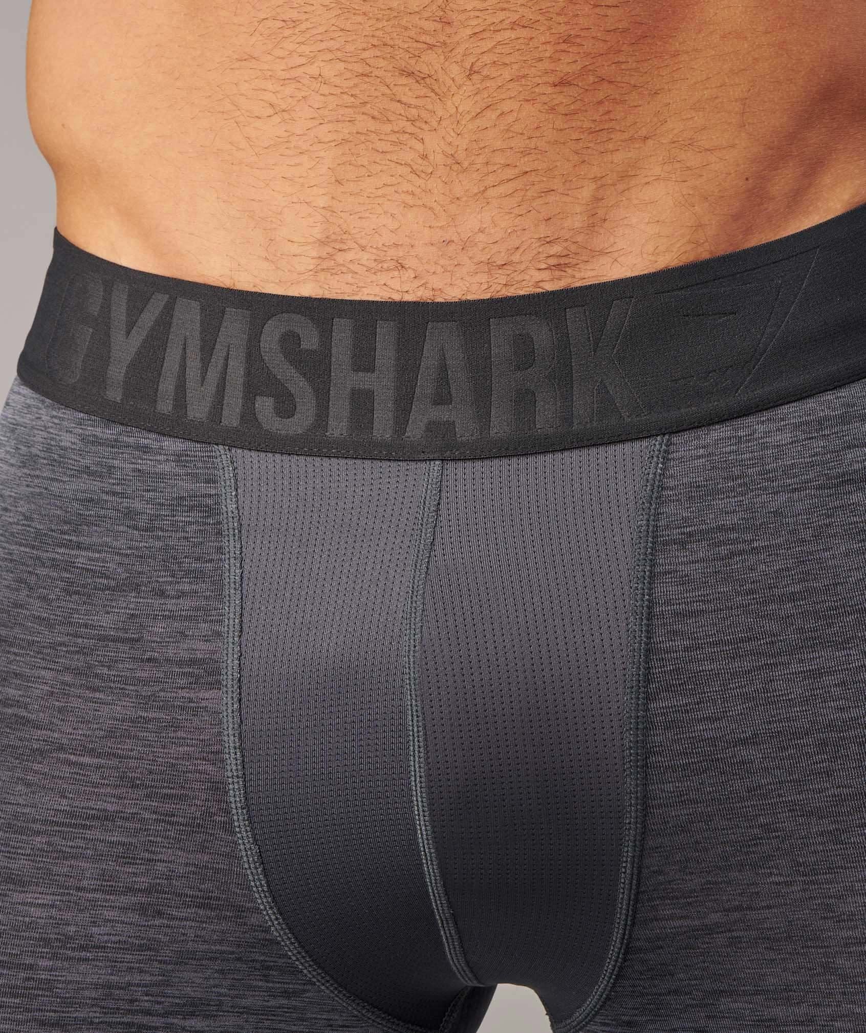 Element Baselayer Shorts in Charcoal Marl - view 5