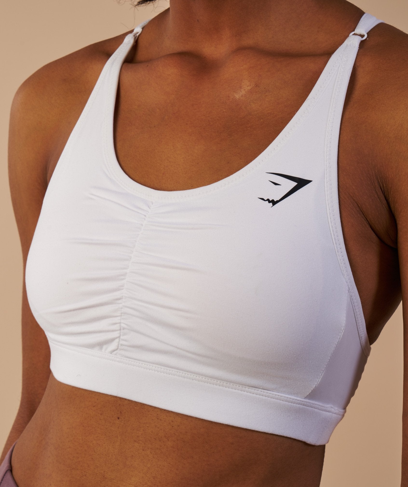 Ease Sports Bra in White - view 5