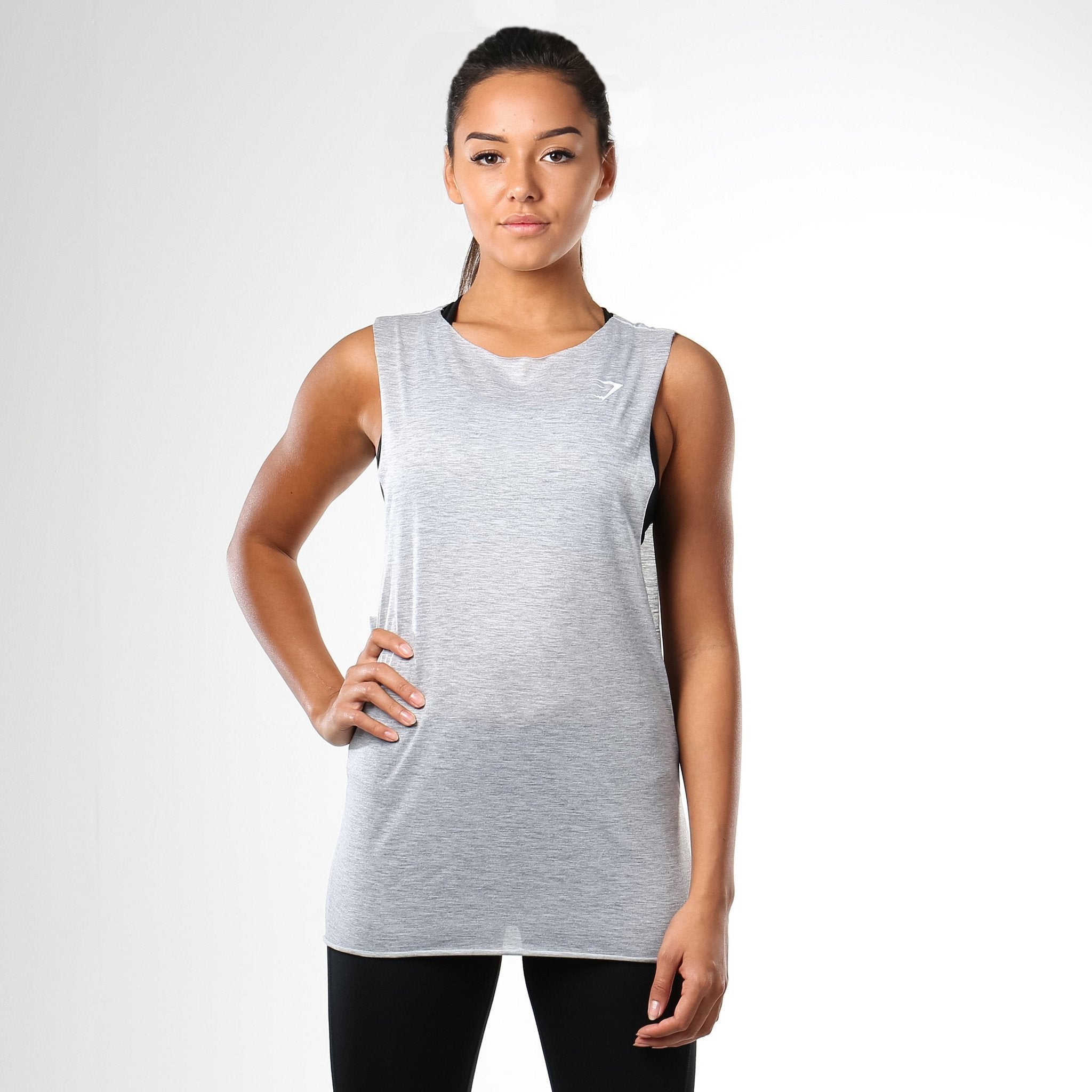 Empower Gym Vest in Grey - view 3