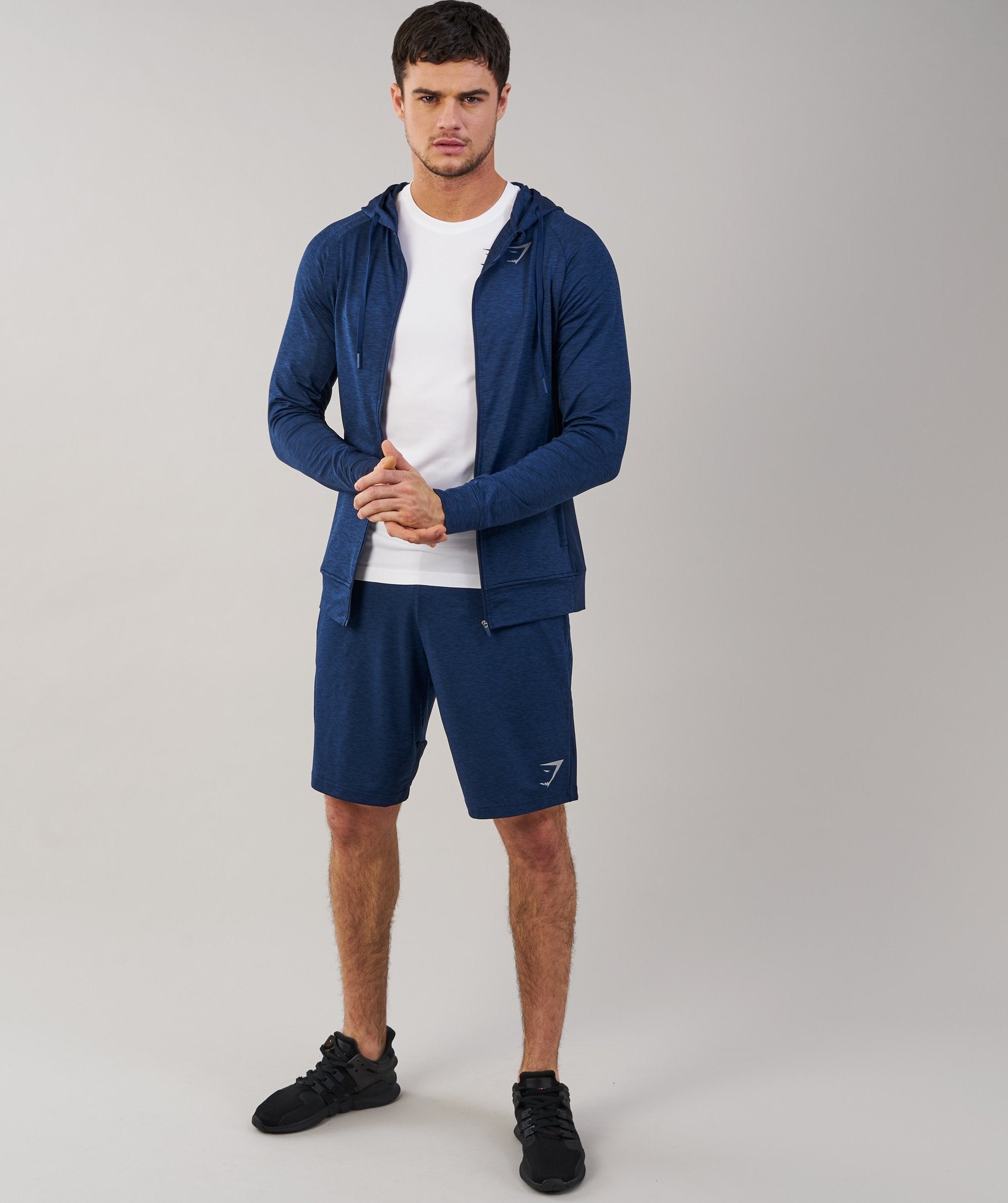 Fallout Shorts in Sapphire Blue Marl - view 3