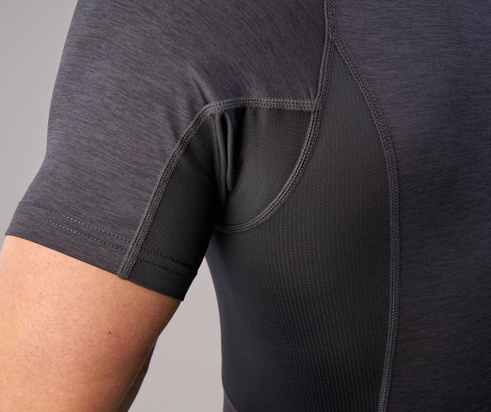 Element Baselayer Short Sleeve Top in Black Marl - view 6