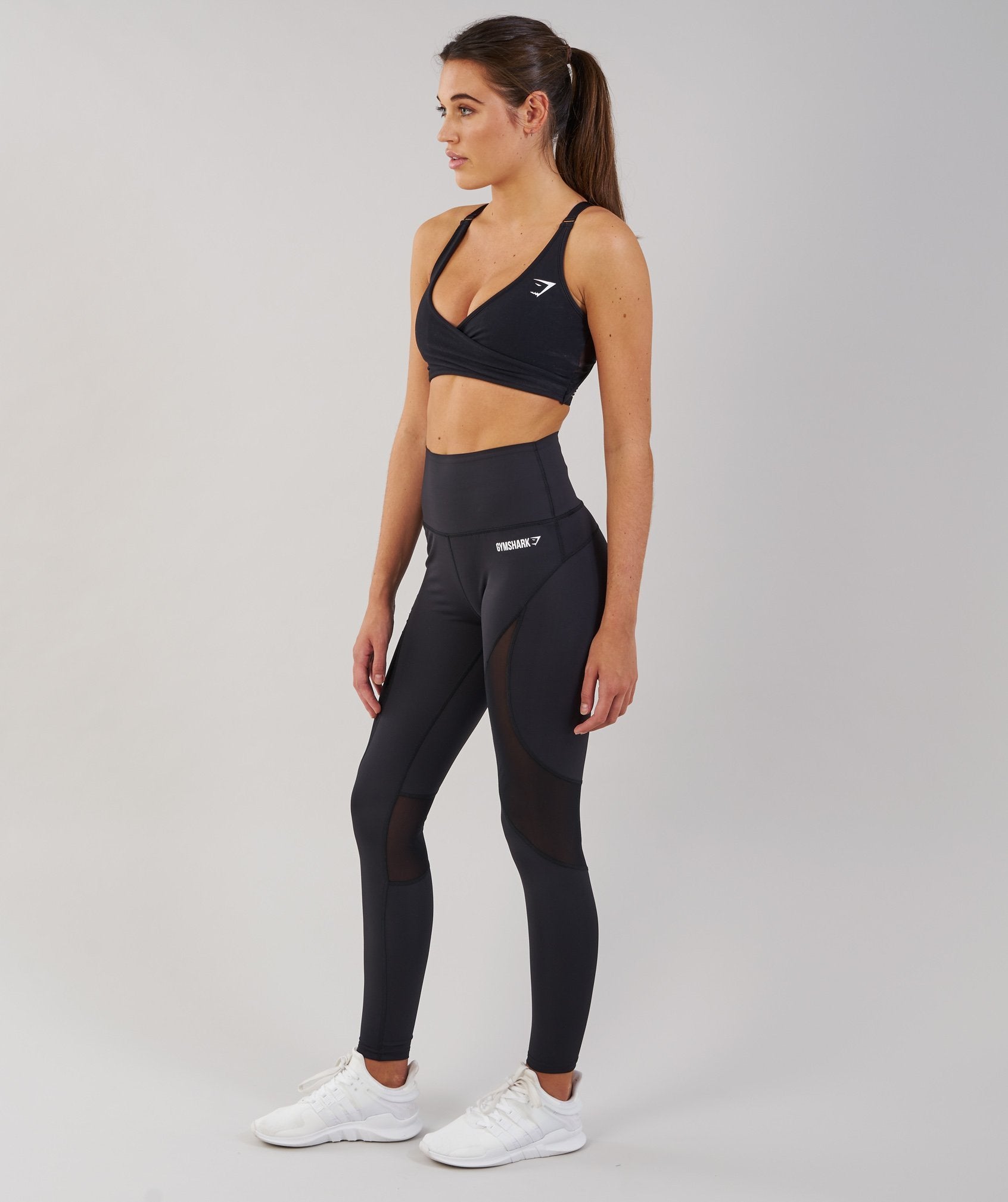 Fusion Leggings in Black - view 2