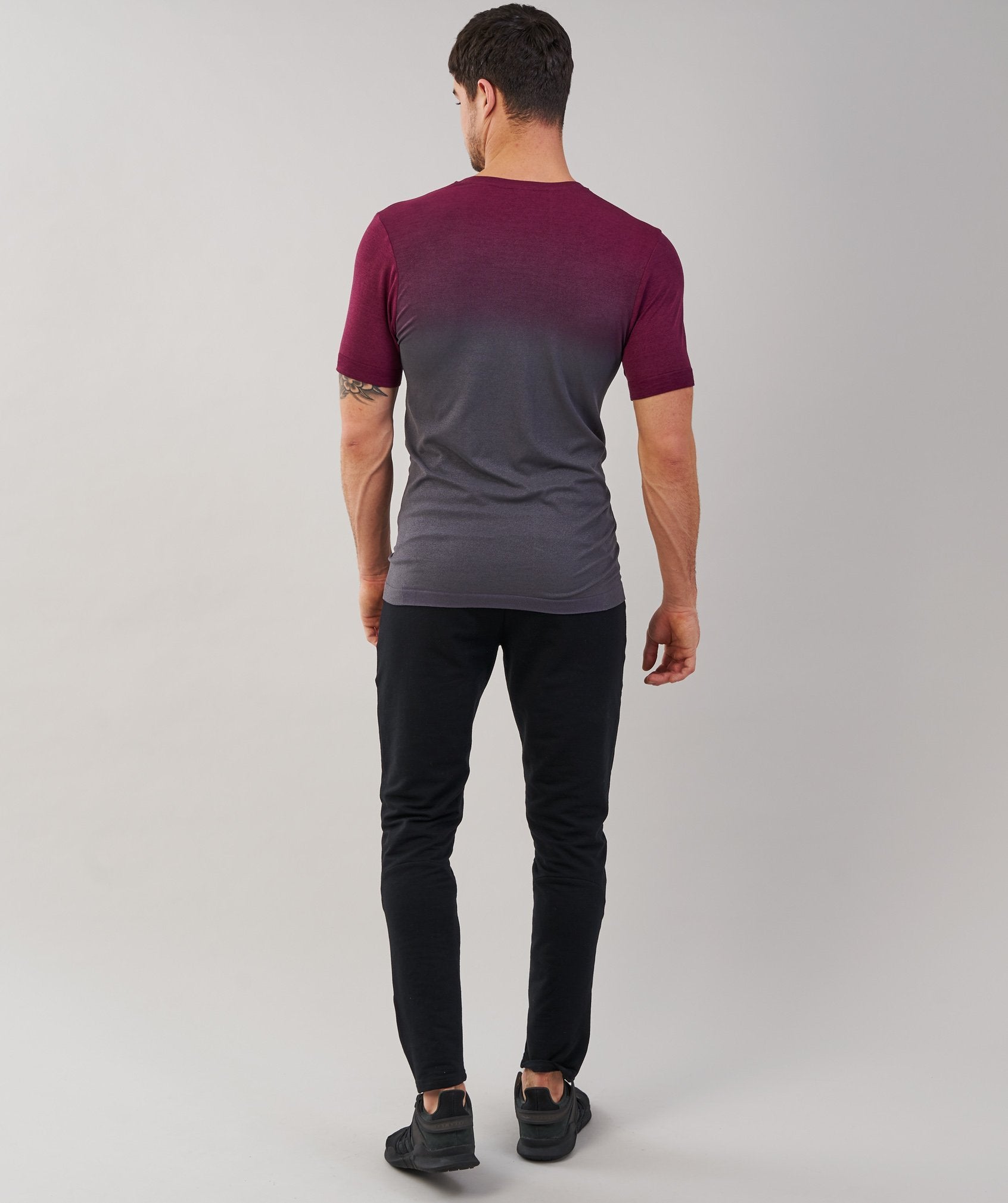 Ombre T-Shirt in Port/Charcoal - view 2