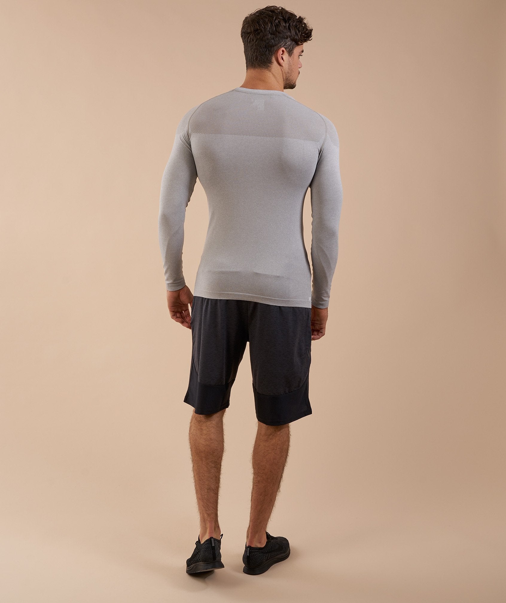 Phantom Long Sleeve T-Shirt in Grey - view 2