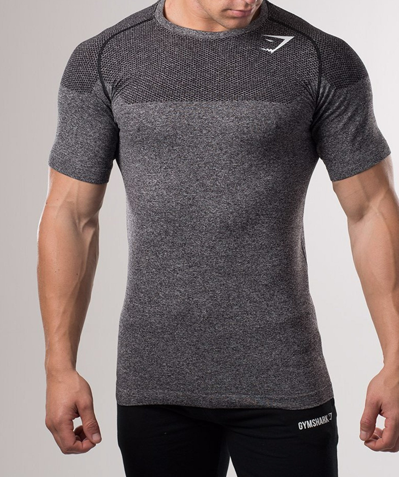 Phantom Seamless T-Shirt in Charcoal - view 6