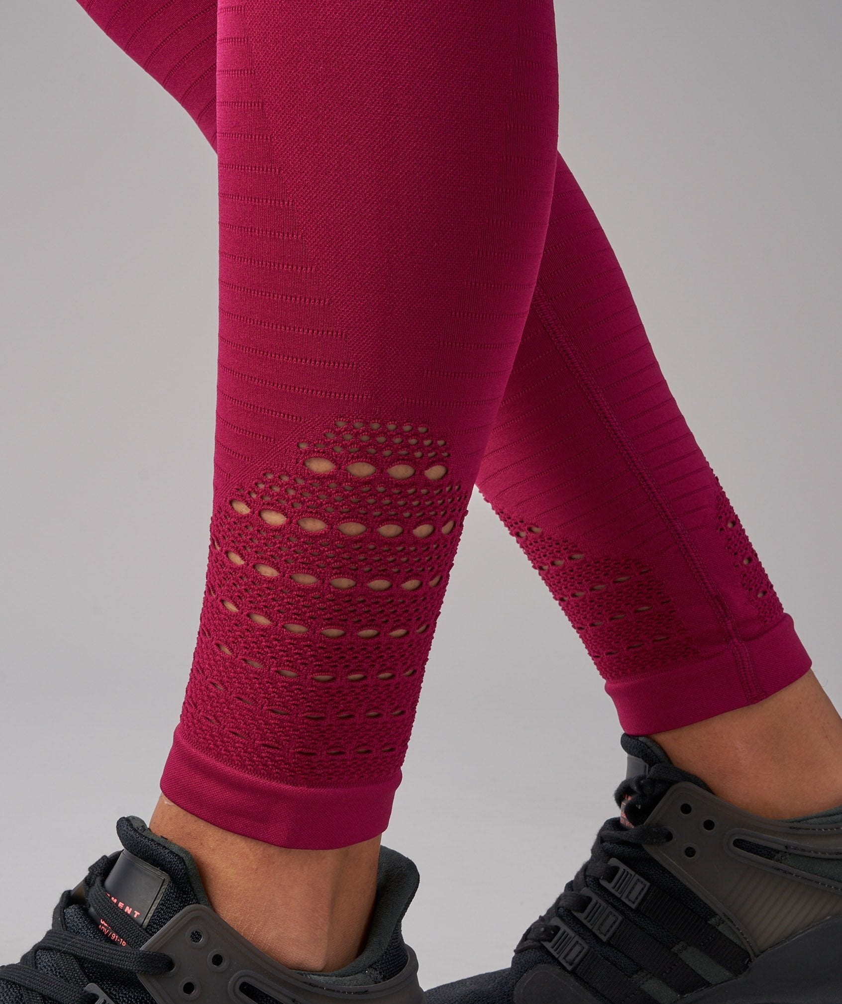 Energy Seamless High Waisted Leggings in Beet - view 6