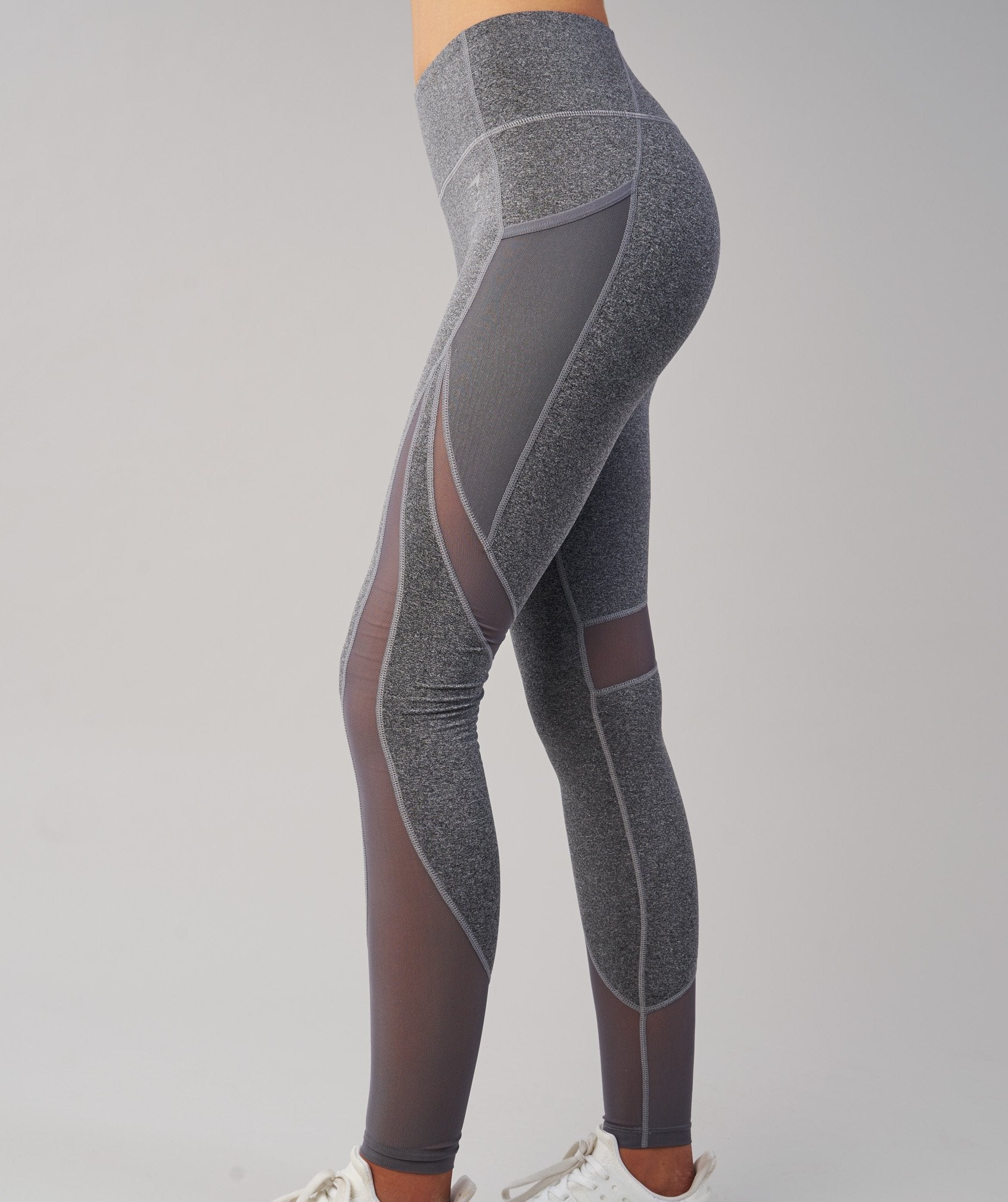 Sleek Sculpture Leggings in Charcoal Marl - view 5