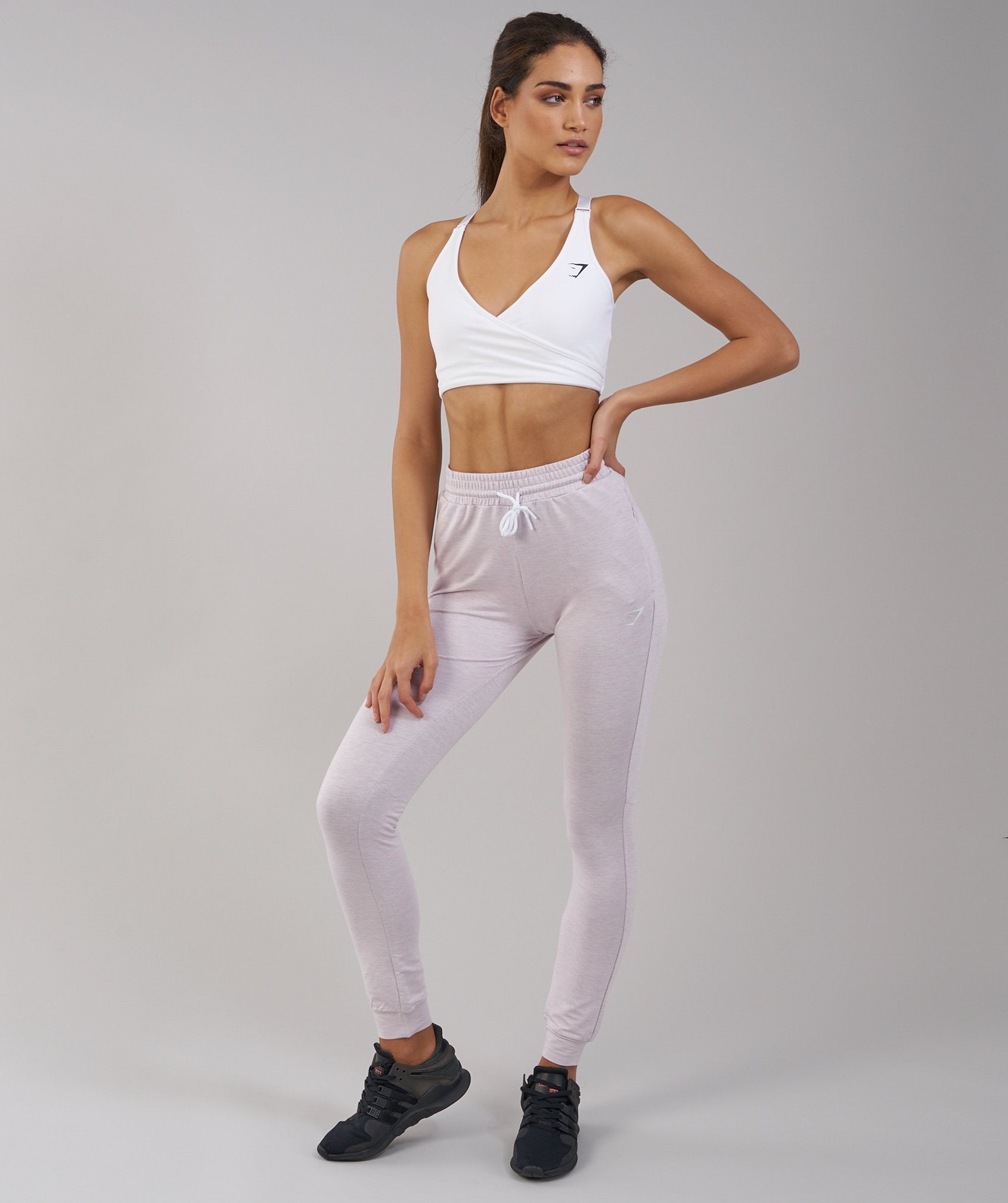 Solace Bottoms in Chalk Pink Marl - view 4