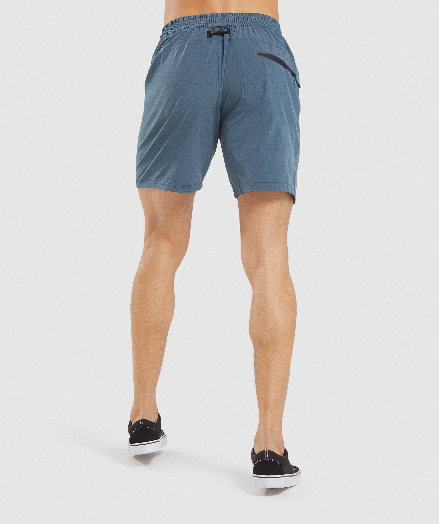 Hybrid Swim Shorts in Dark Blue Marl